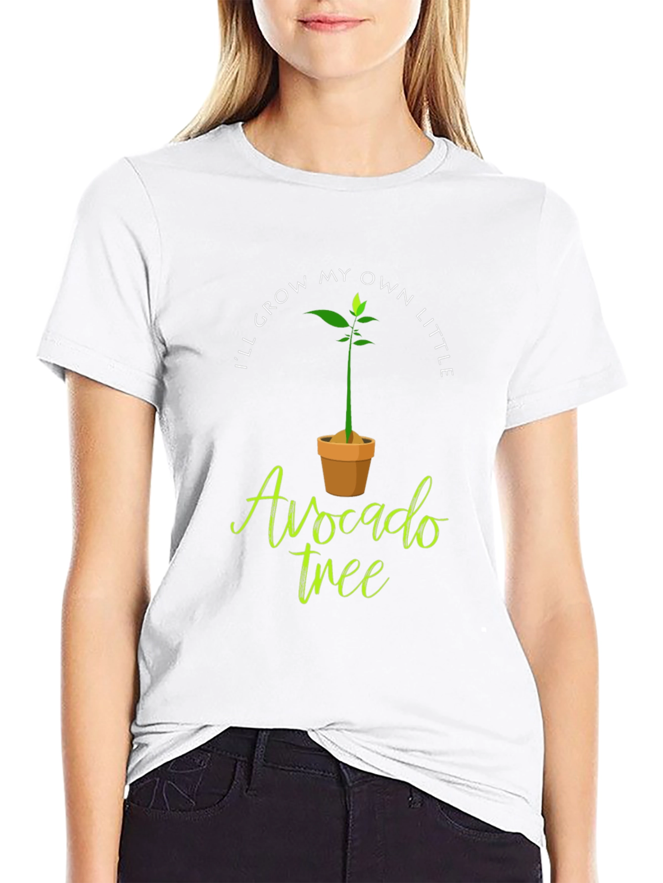 Avocado Tree Graphic T-Shirt - Grow Your Own!