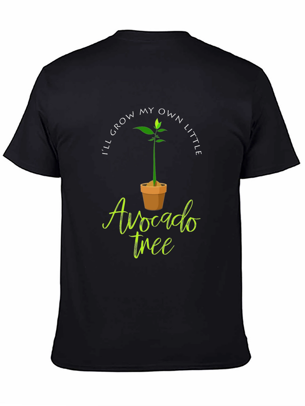 Avocado Tree Graphic T-Shirt - Grow Your Own!