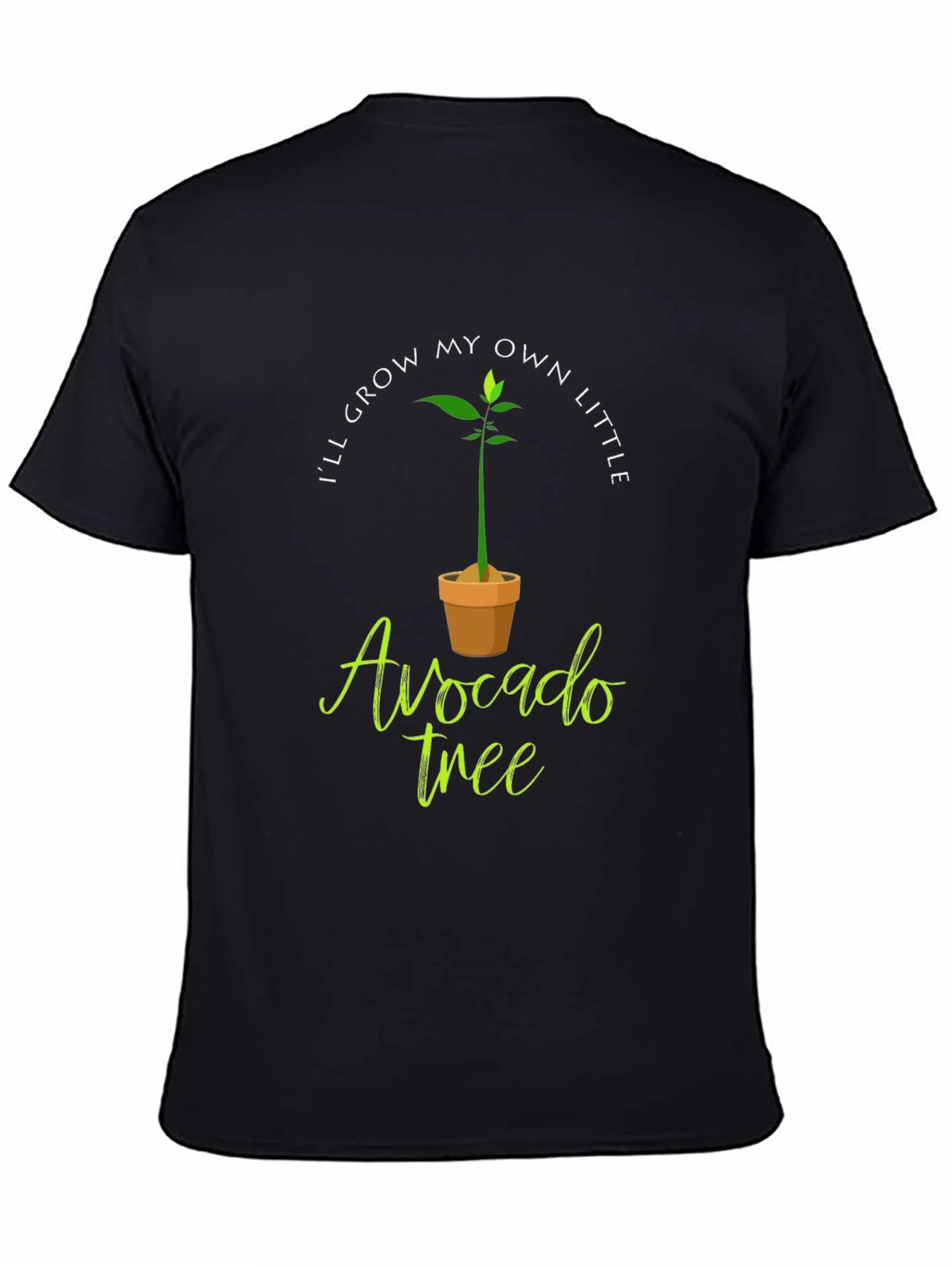 Avocado Tree Graphic T-Shirt - Grow Your Own!