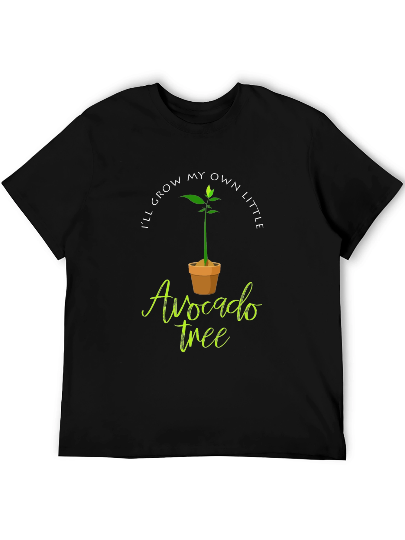 Avocado Tree Graphic T-Shirt - Grow Your Own!