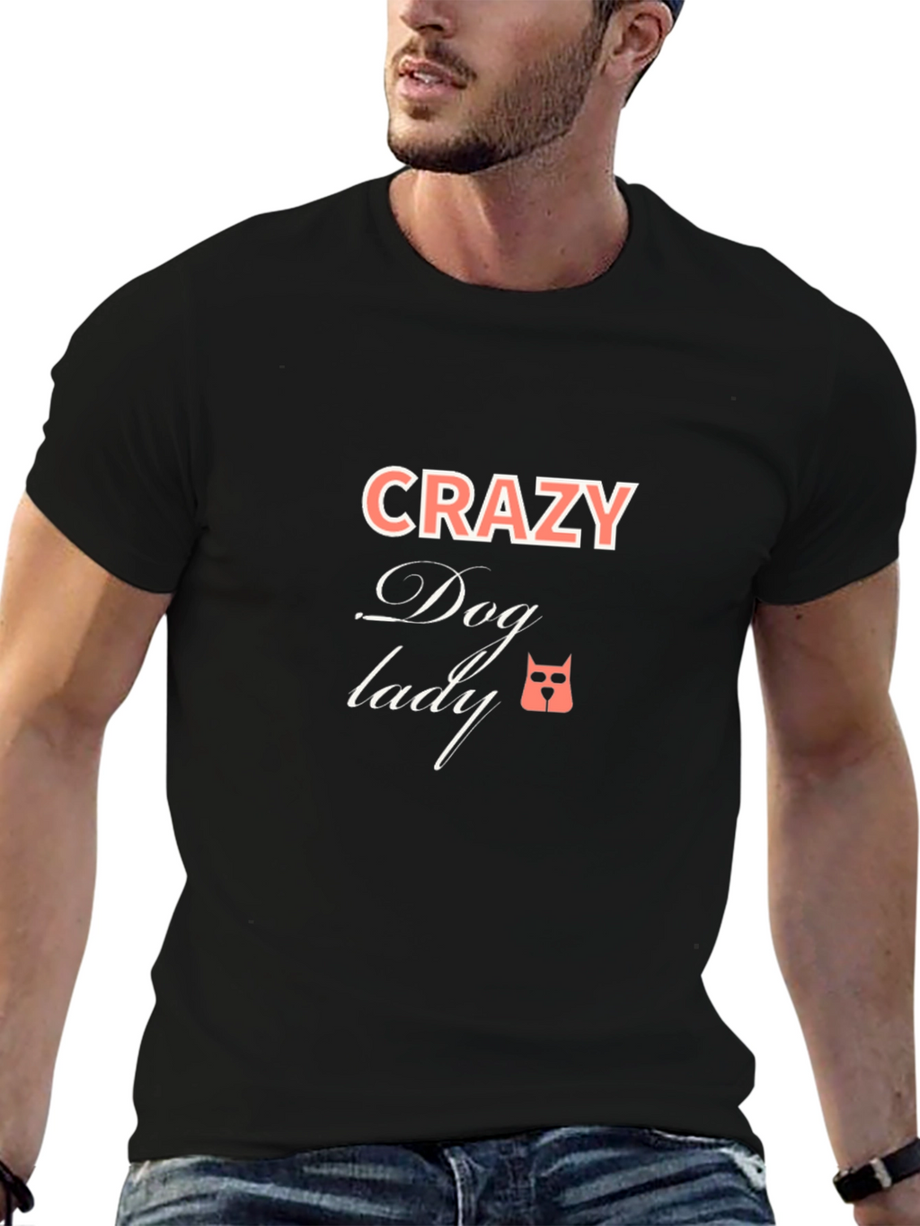 Crazy Dog Lady Graphic Tee