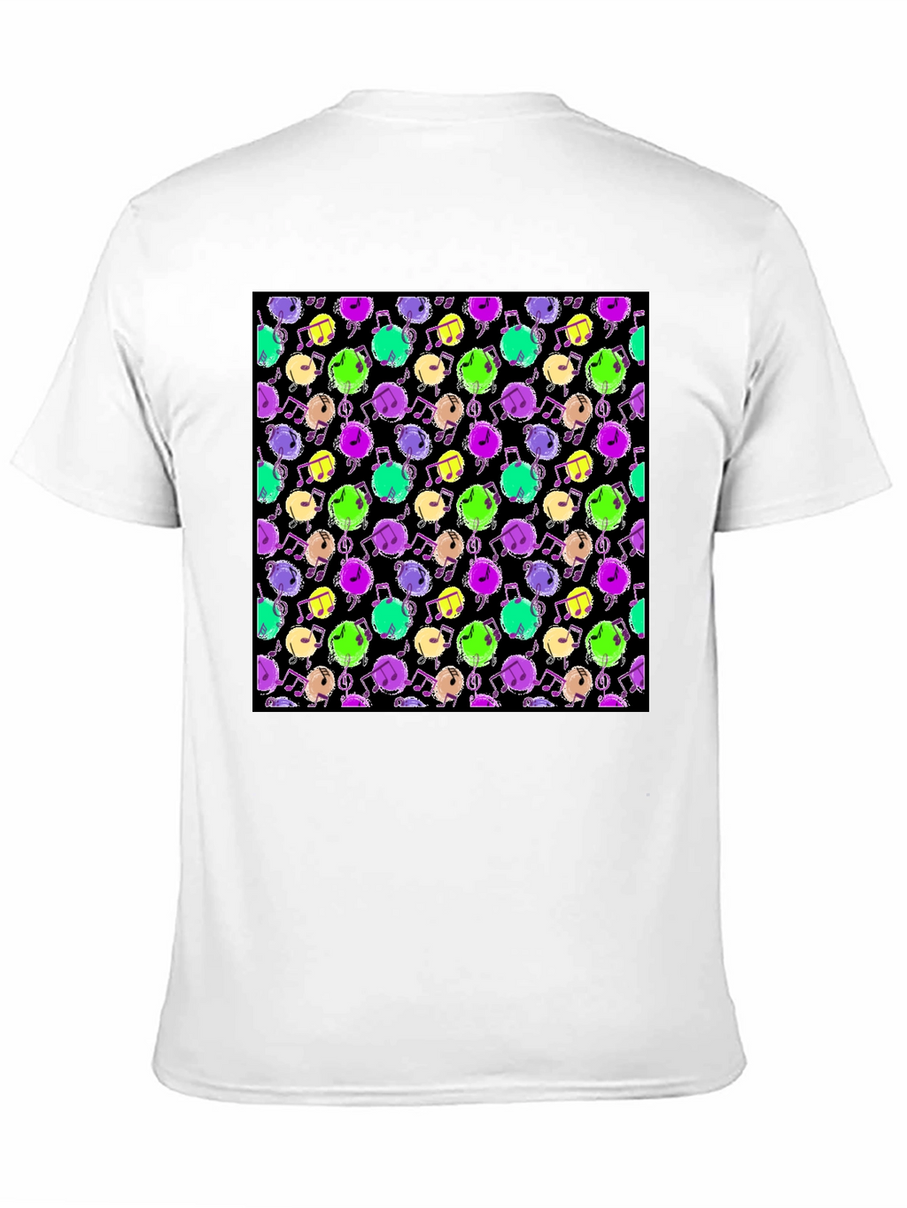 Music Notes Pattern Tee