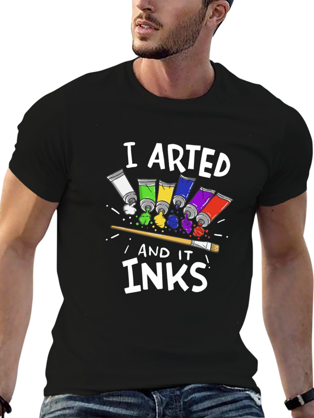 I Arted and it Inks T-Shirt