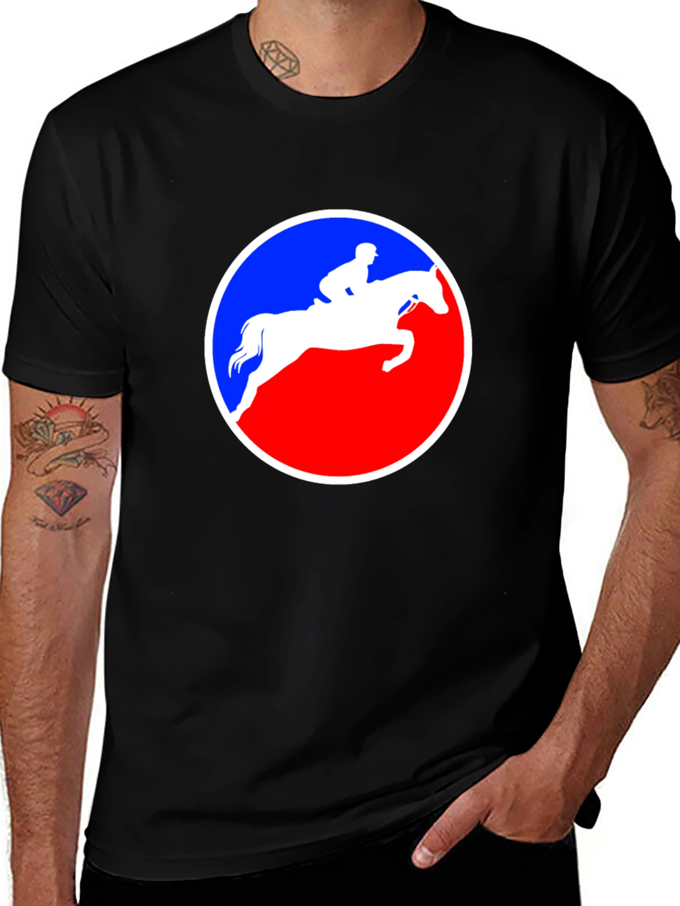 Equestrian Graphic T-Shirt