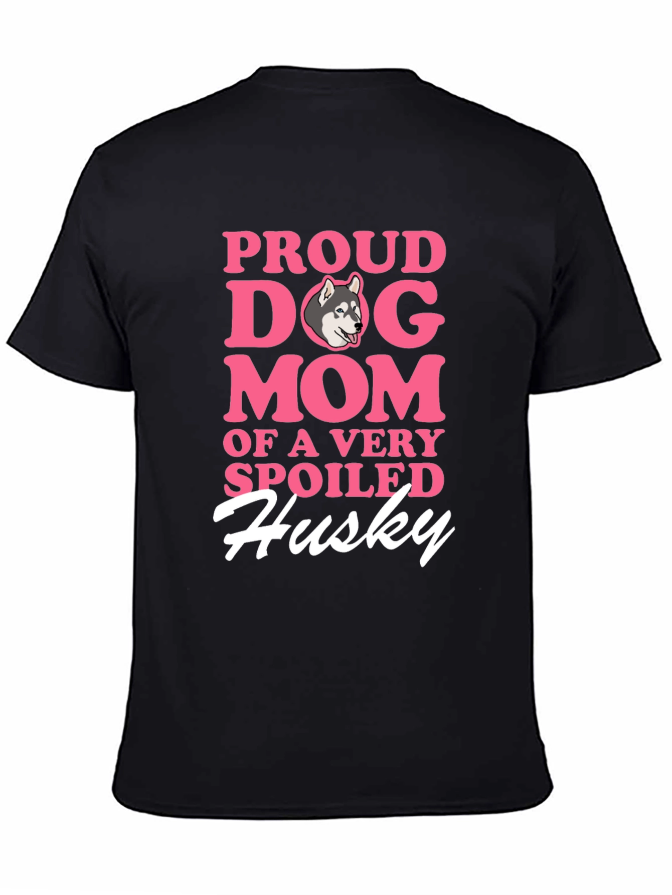 Proud Dog Mom Husky T-Shirt