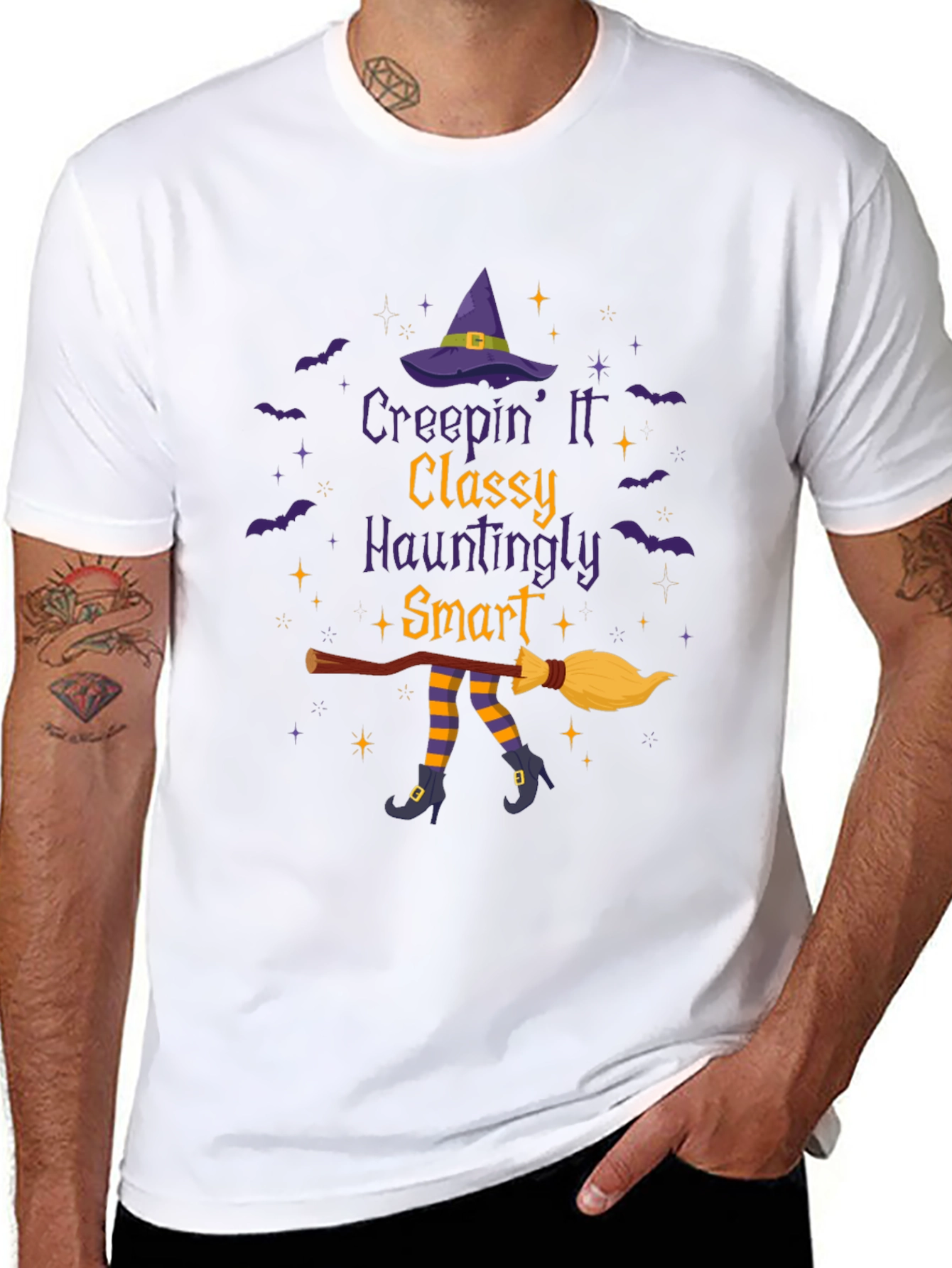 Creepin It Classy Halloween T-Shirt