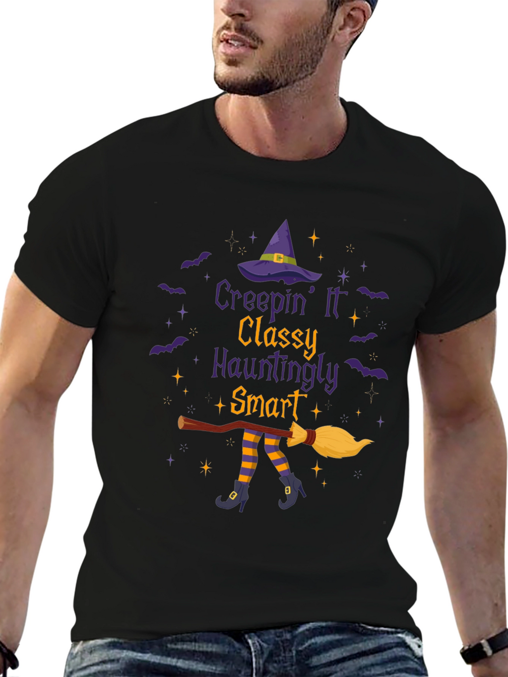 Creepin It Classy Halloween T-Shirt