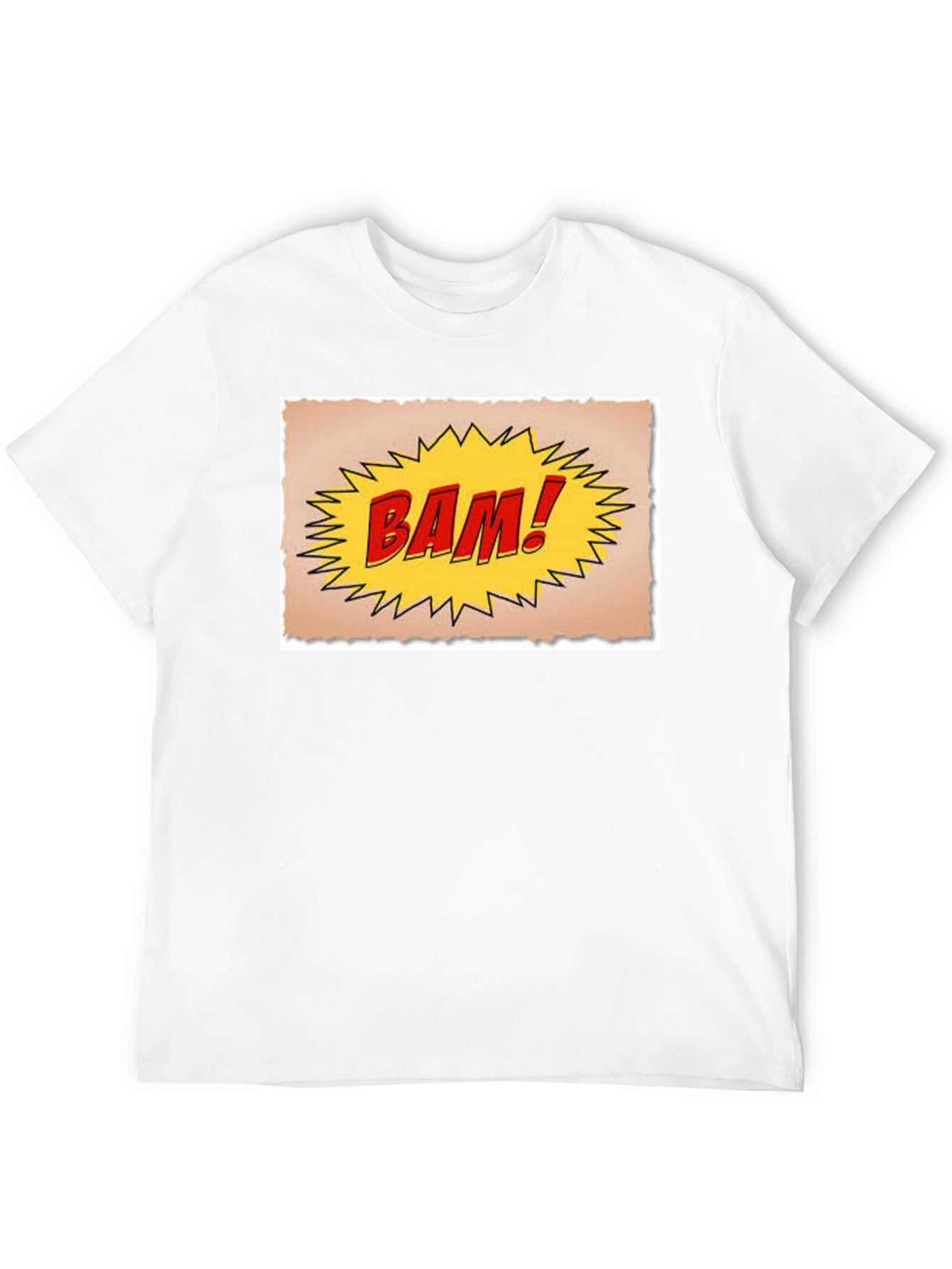 BAM! Comic Style Black T-Shirt