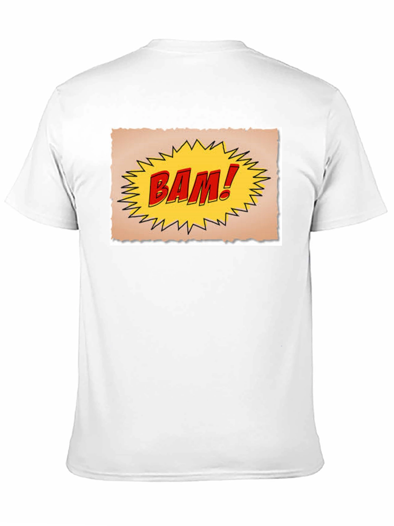 BAM! Comic Style Black T-Shirt
