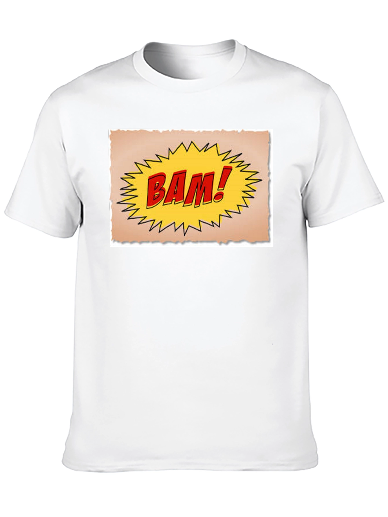BAM! Comic Style Black T-Shirt