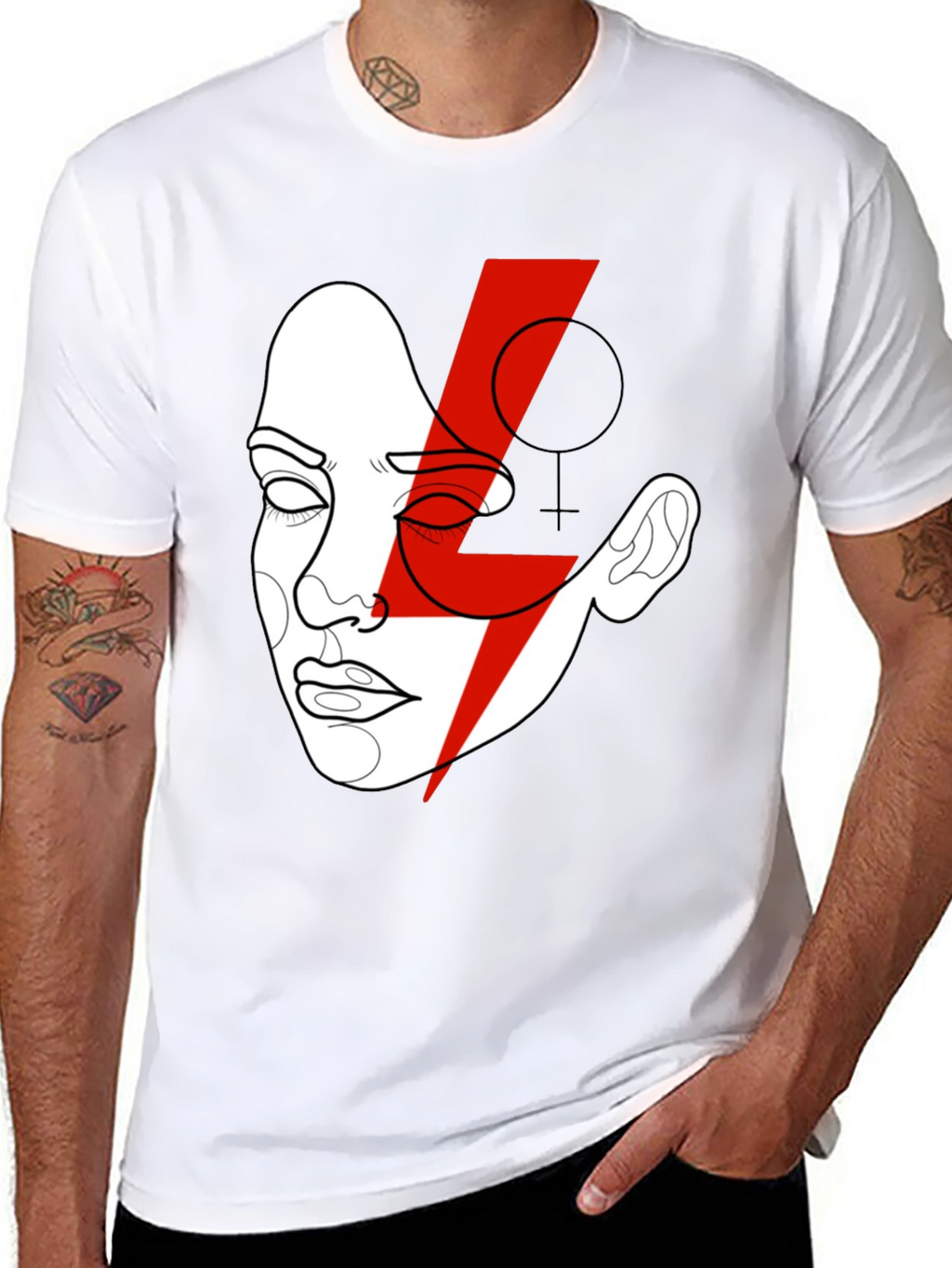 Feminist Icon T-Shirt - Black Graphic Tee