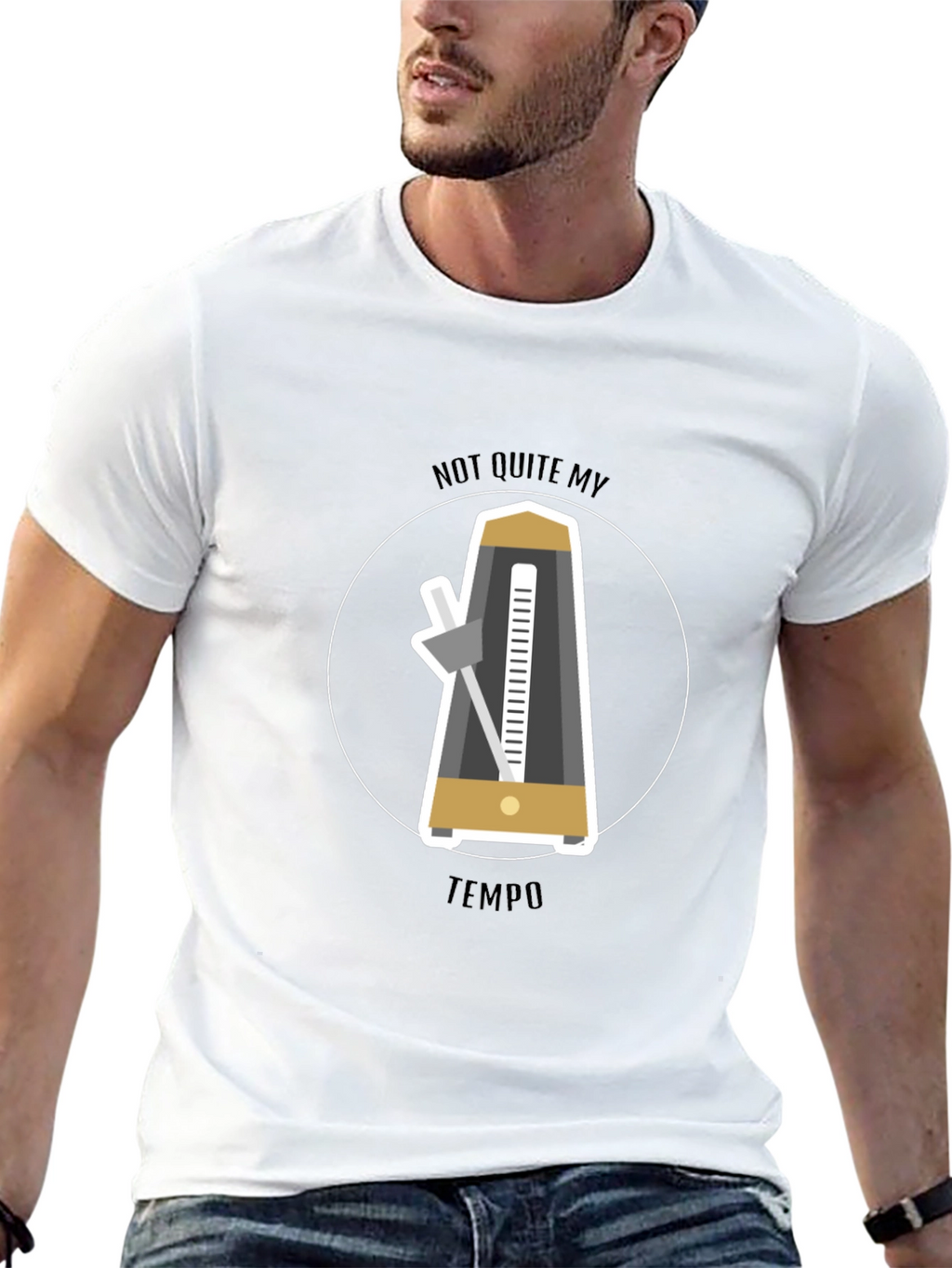 Not Quite My Tempo T-Shirt - Music Lover Tee