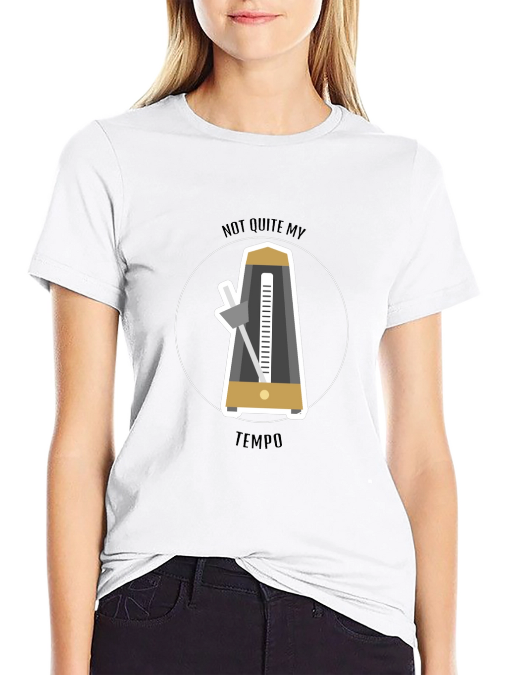 Not Quite My Tempo T-Shirt - Music Lover Tee