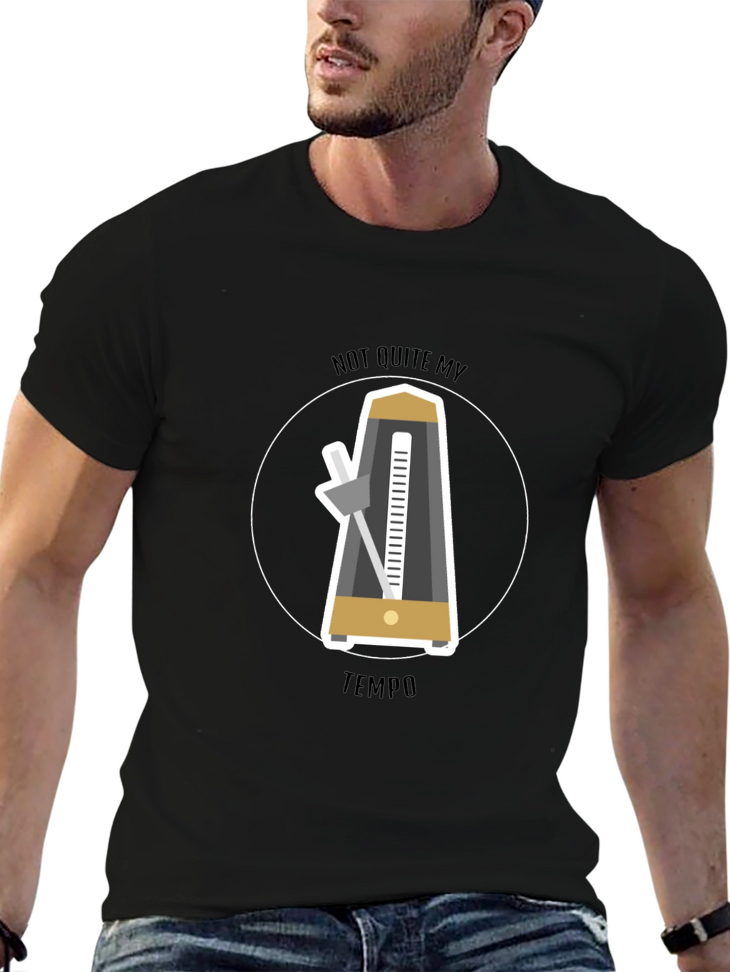 Not Quite My Tempo T-Shirt - Music Lover Tee