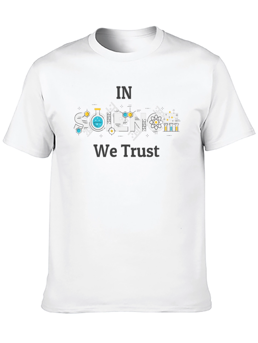 In Science We Trust T-Shirt - Black
