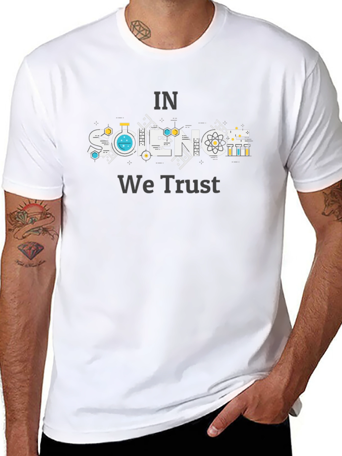 In Science We Trust T-Shirt - Black