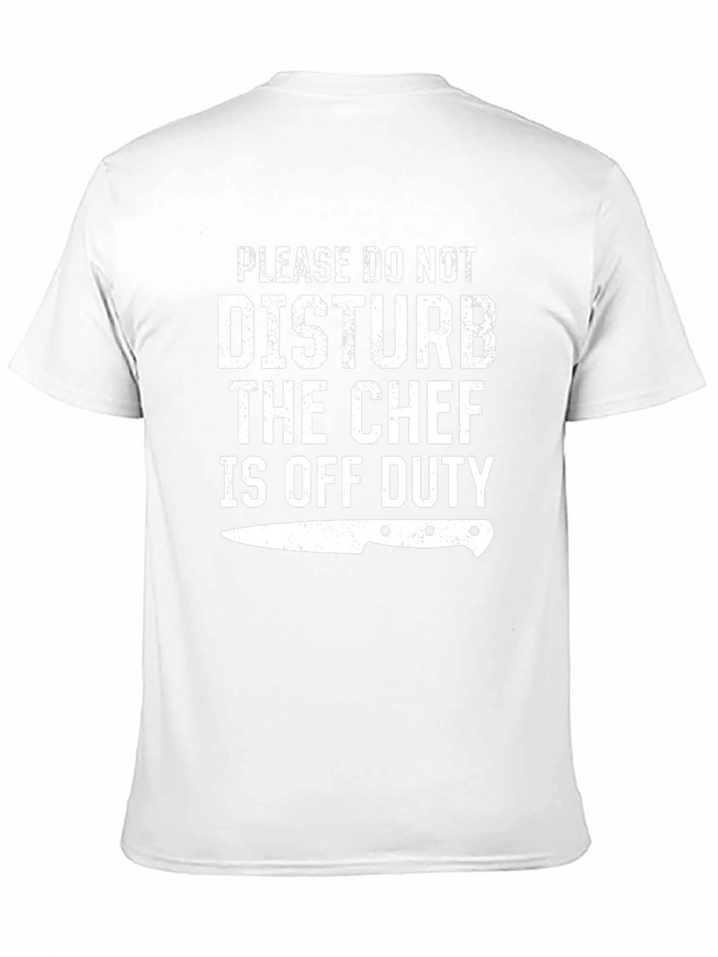 Chef Off Duty T-Shirt - Funny Kitchen Staff Apparel