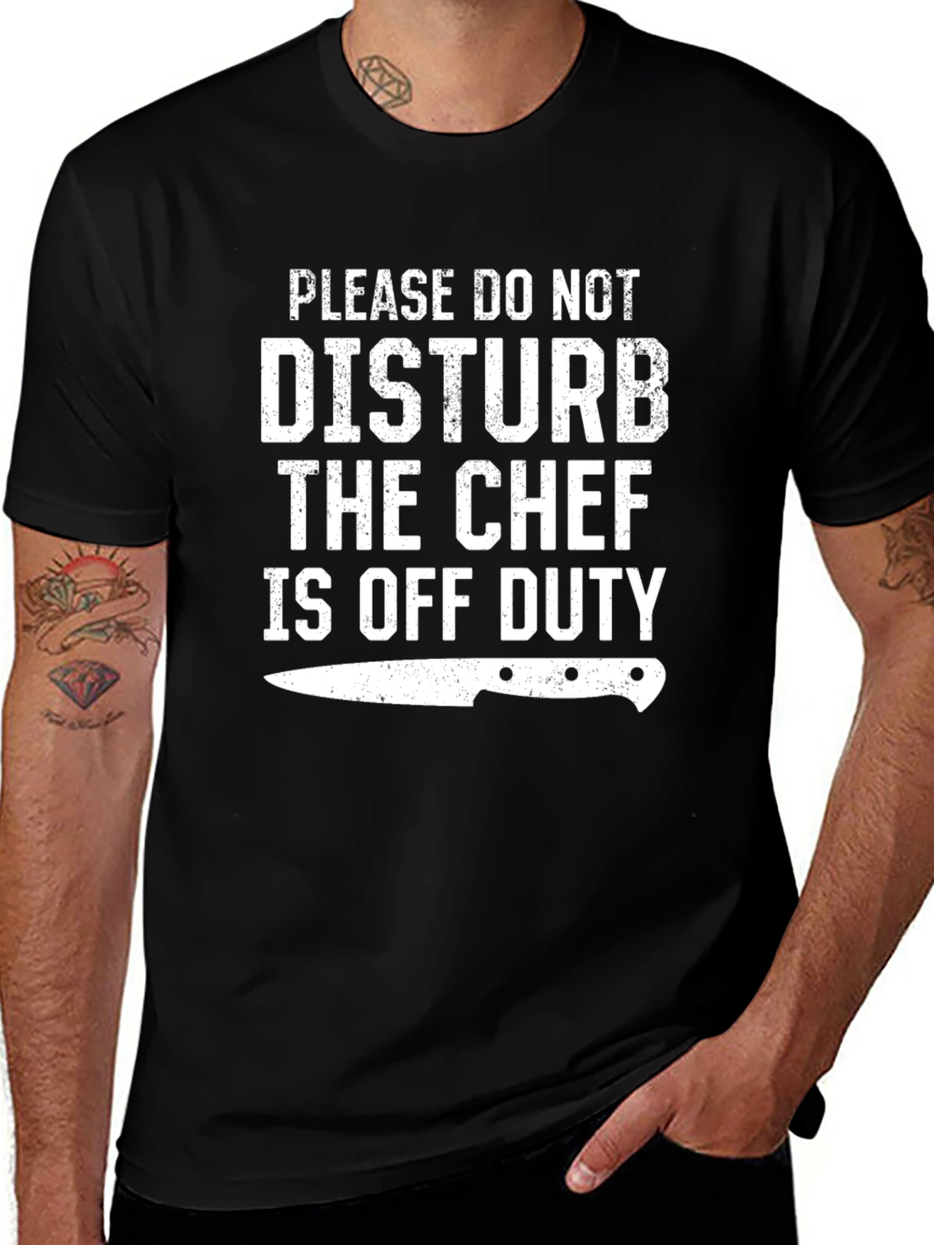 Chef Off Duty T-Shirt - Funny Kitchen Staff Apparel