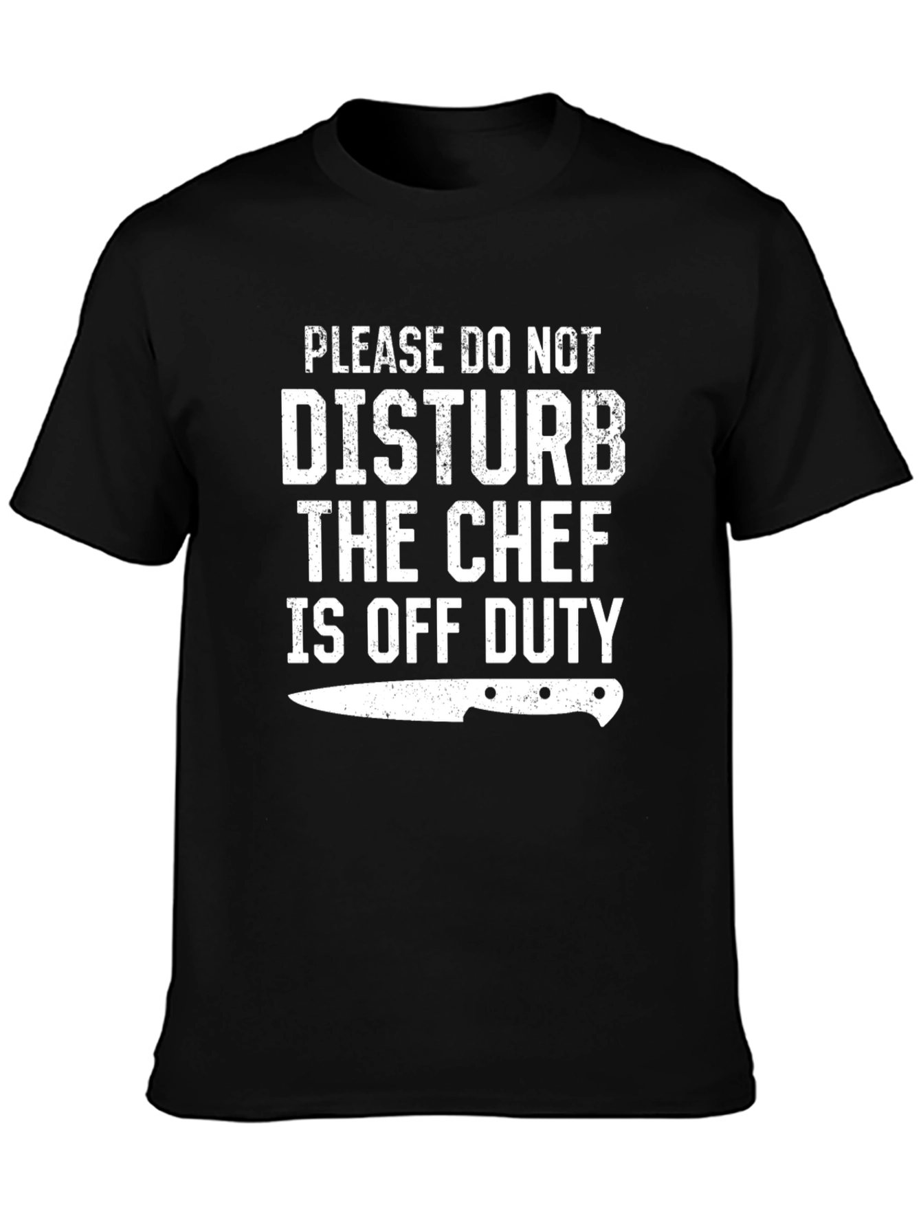 Chef Off Duty T-Shirt - Funny Kitchen Staff Apparel