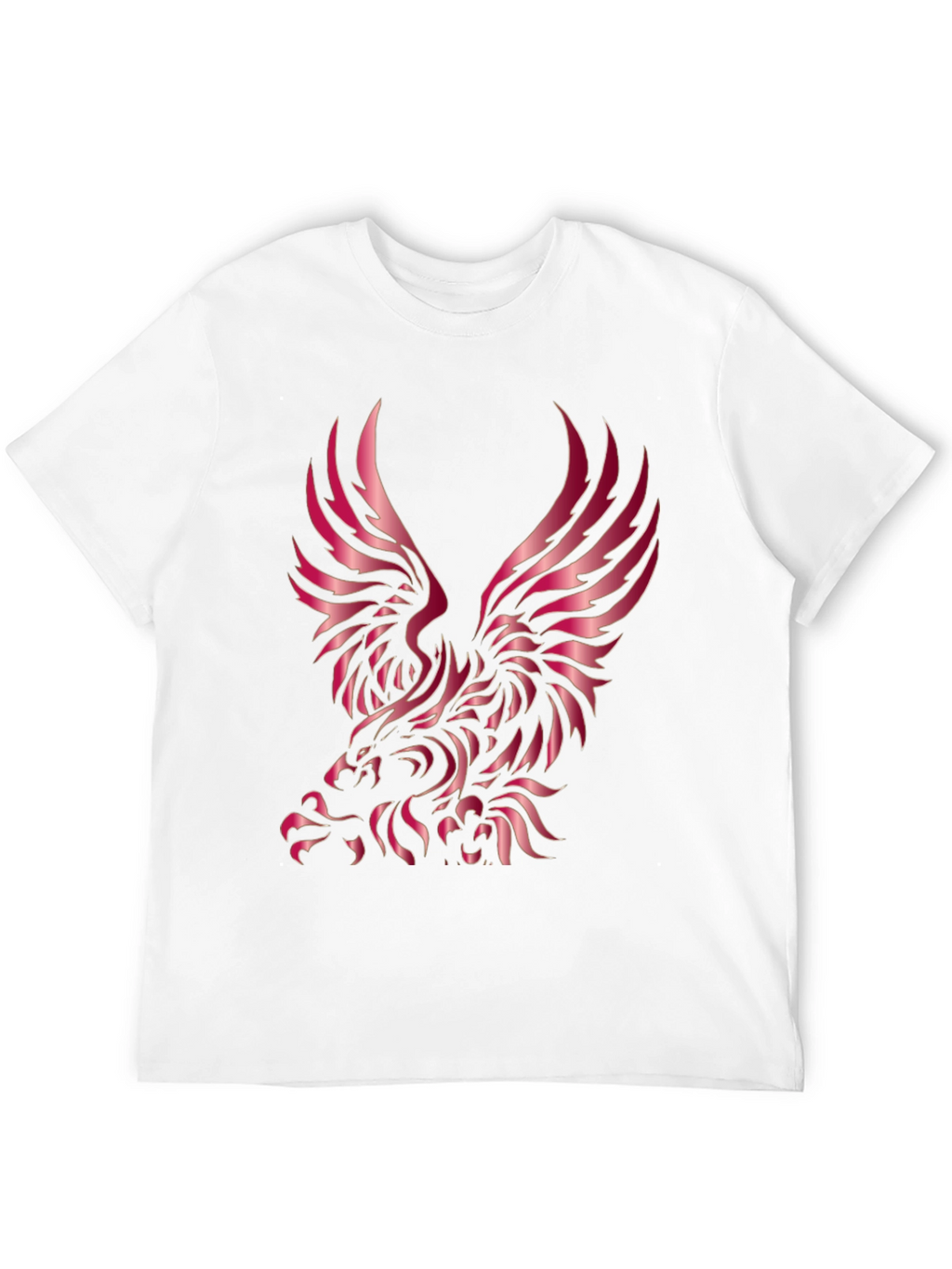 Bold Eagle Graphic Black T-Shirt