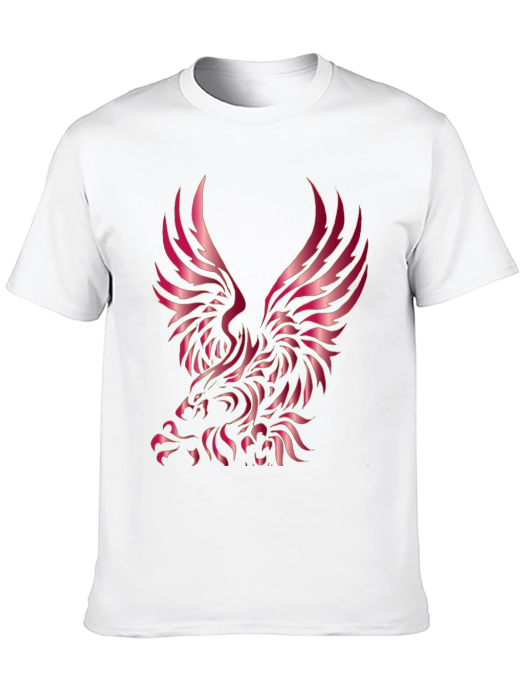 Bold Eagle Graphic Black T-Shirt