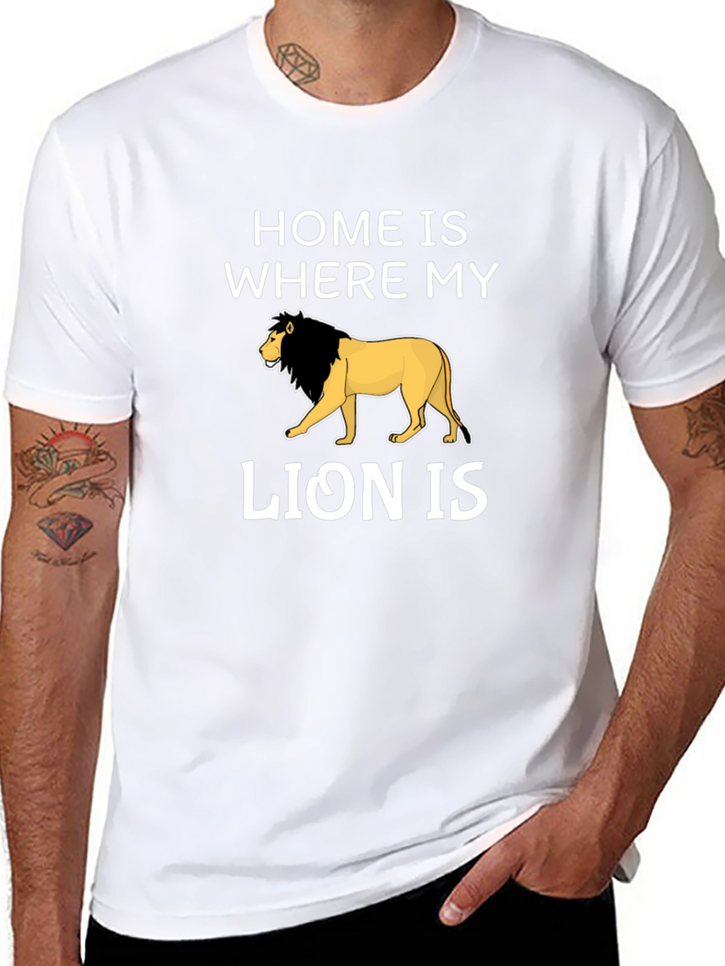 Home is Where My Lion is T-Shirt