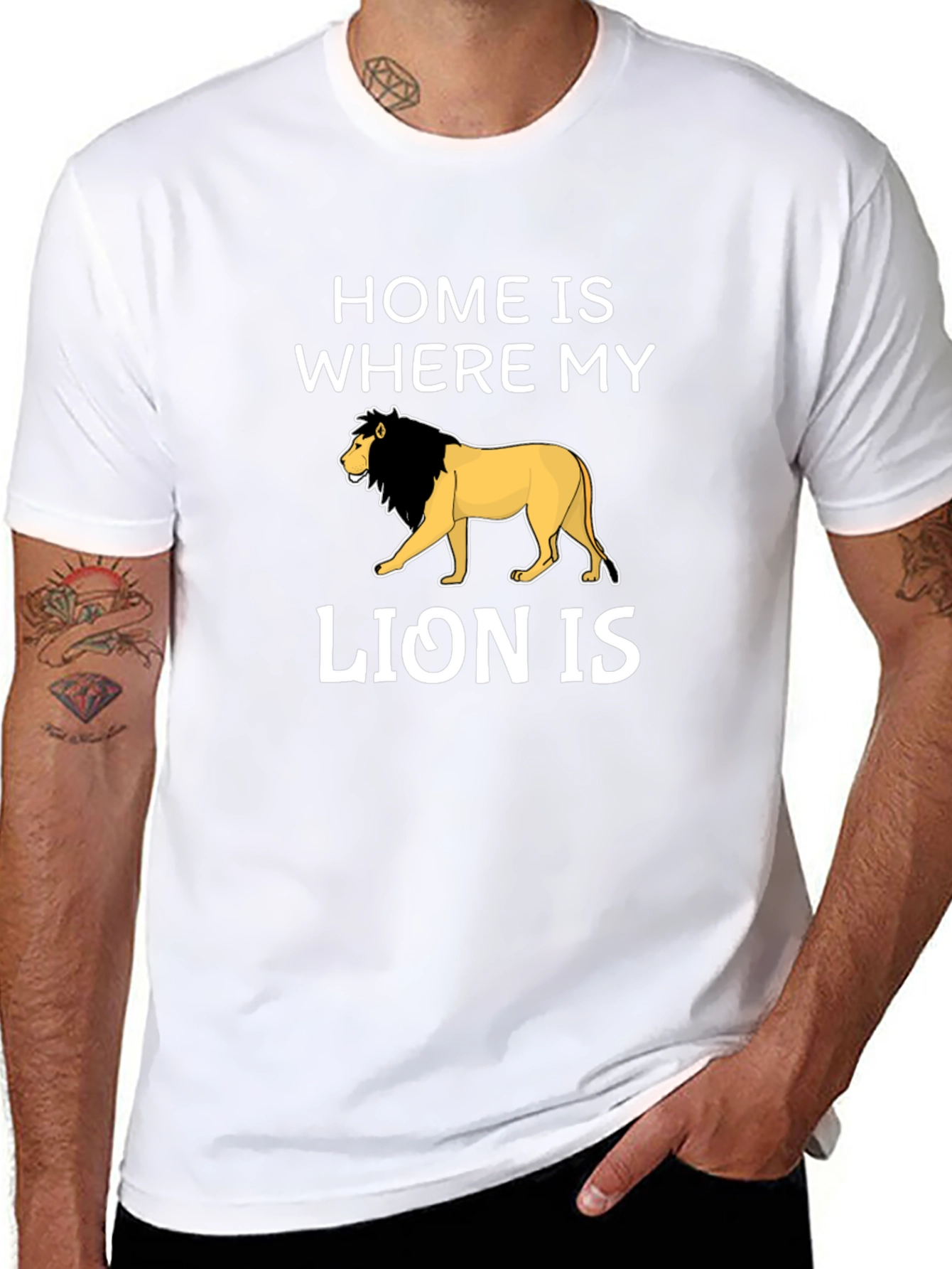 Home is Where My Lion is T-Shirt