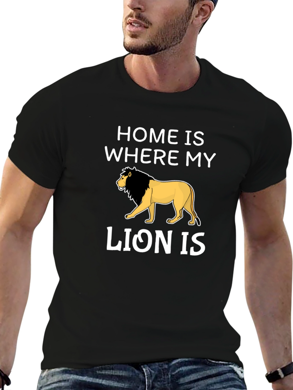 Home is Where My Lion is T-Shirt