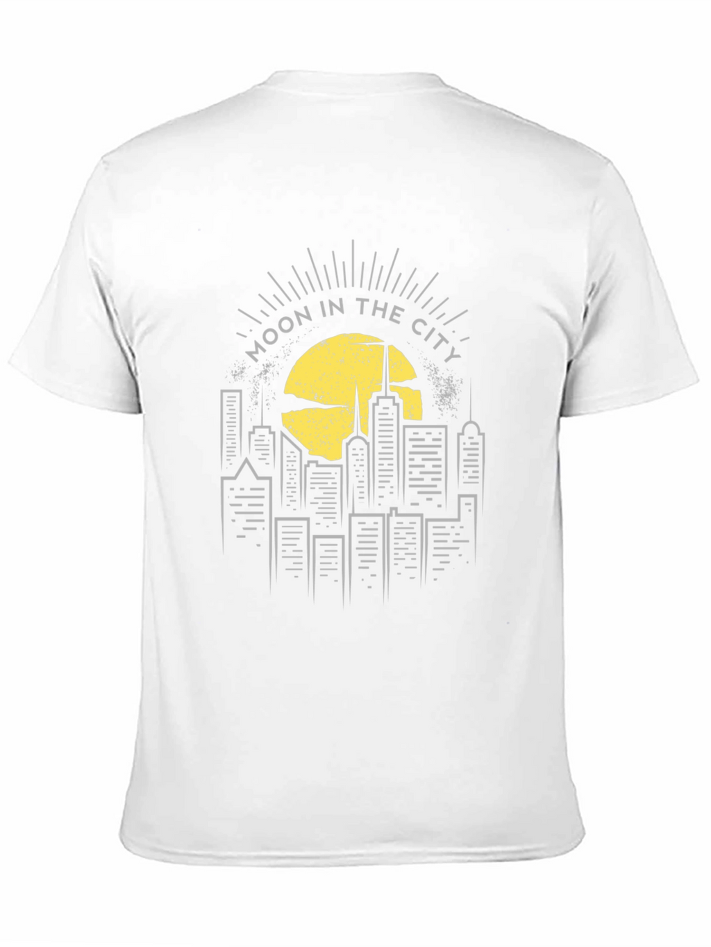 Moon in the City Graphic Tee - Black