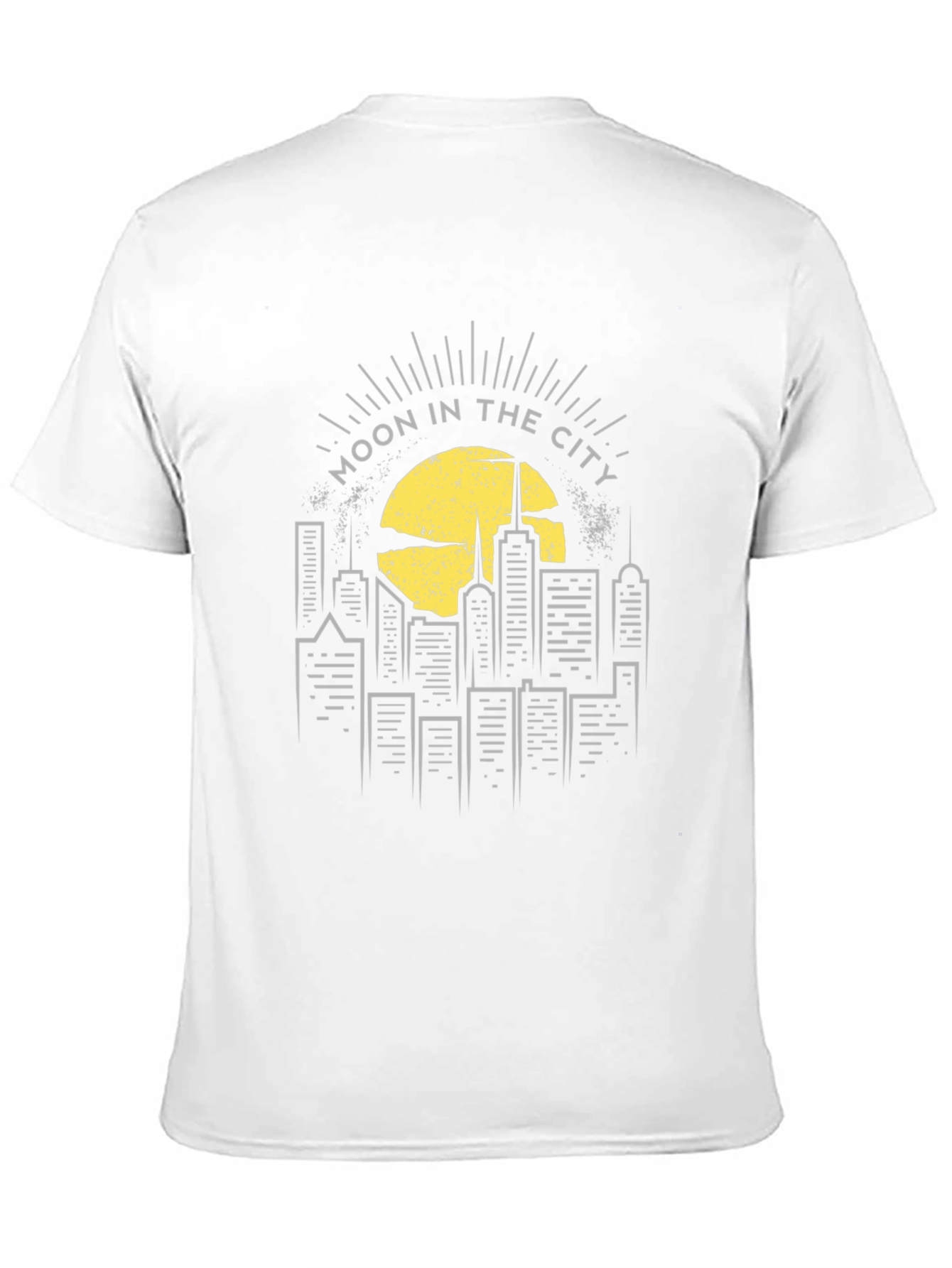 Moon in the City Graphic Tee - Black