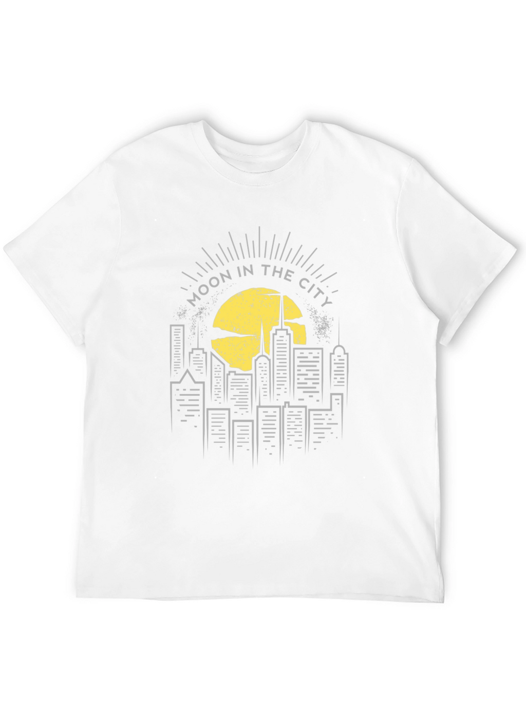 Moon in the City Graphic Tee - Black