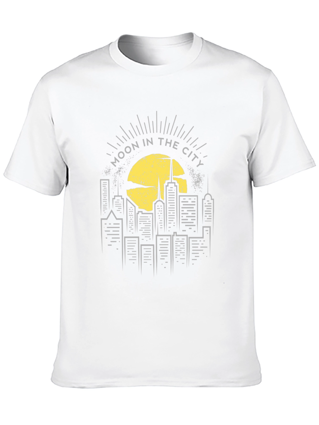 Moon in the City Graphic Tee - Black