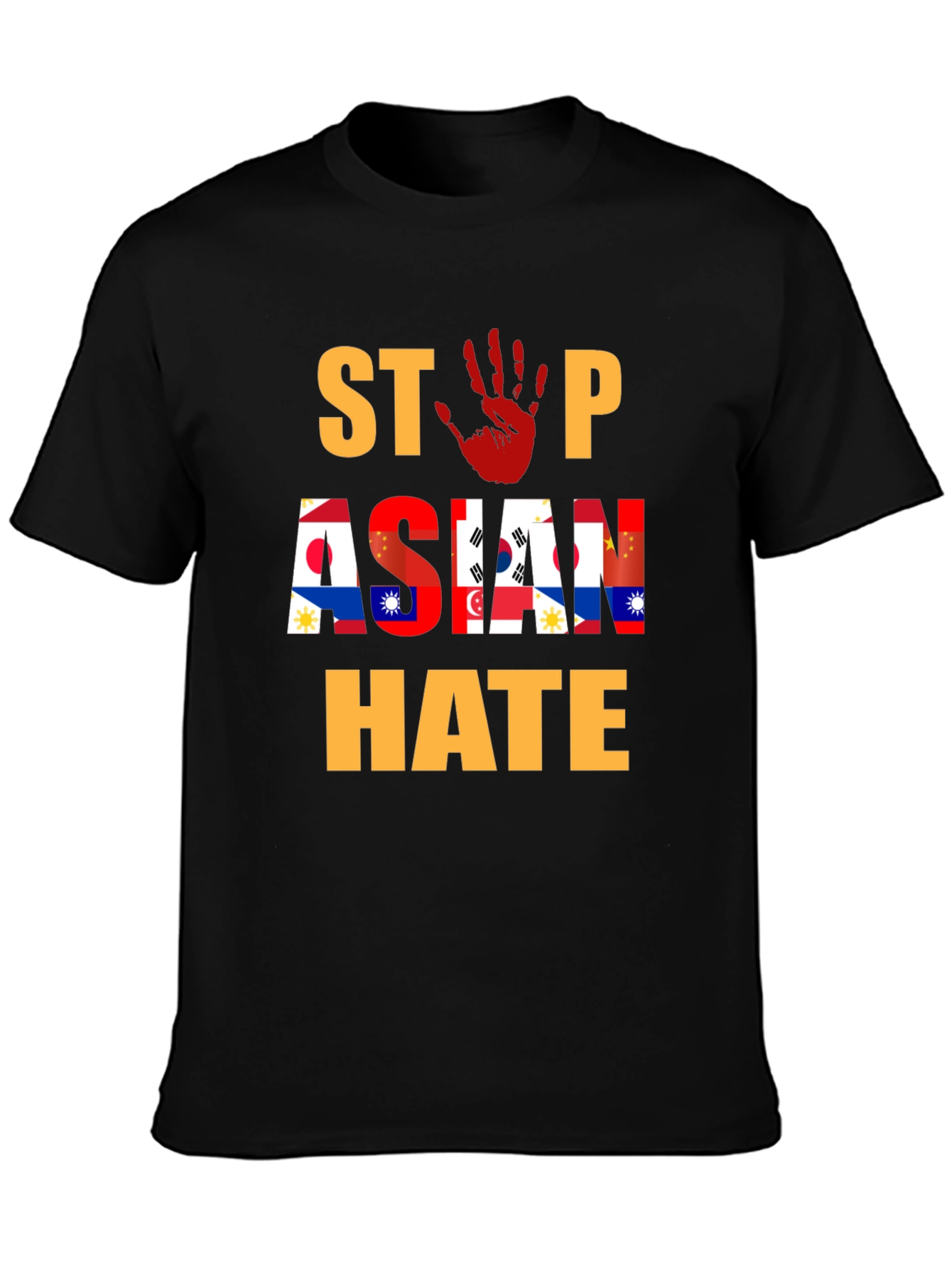 Stop Asian Hate T-Shirt - Equality & Awareness