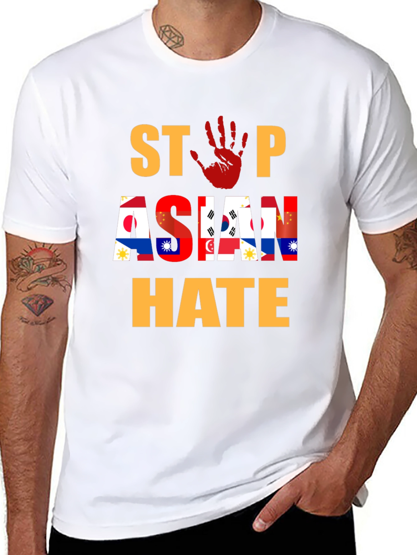 Stop Asian Hate T-Shirt - Equality & Awareness
