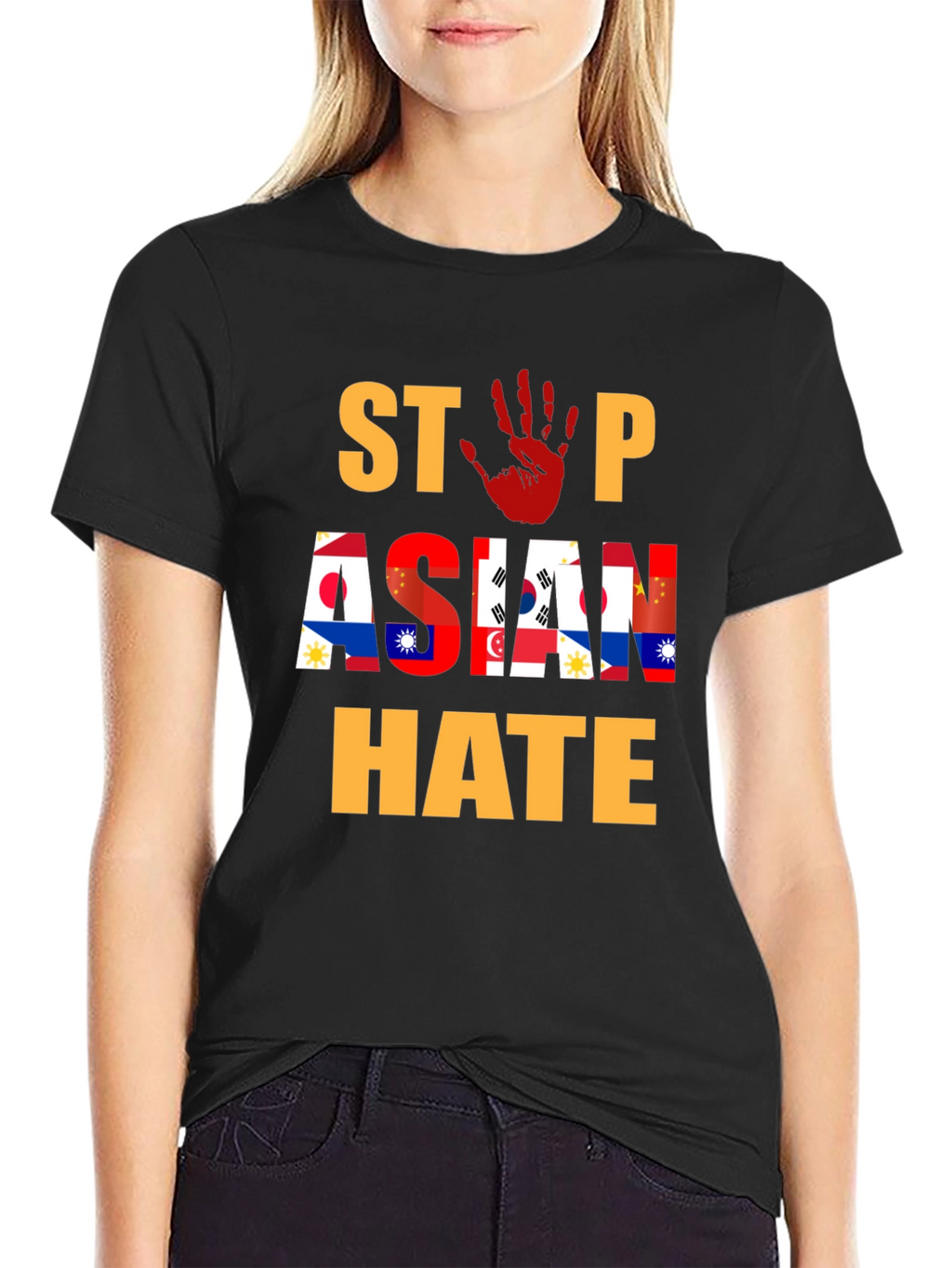 Stop Asian Hate T-Shirt - Equality & Awareness
