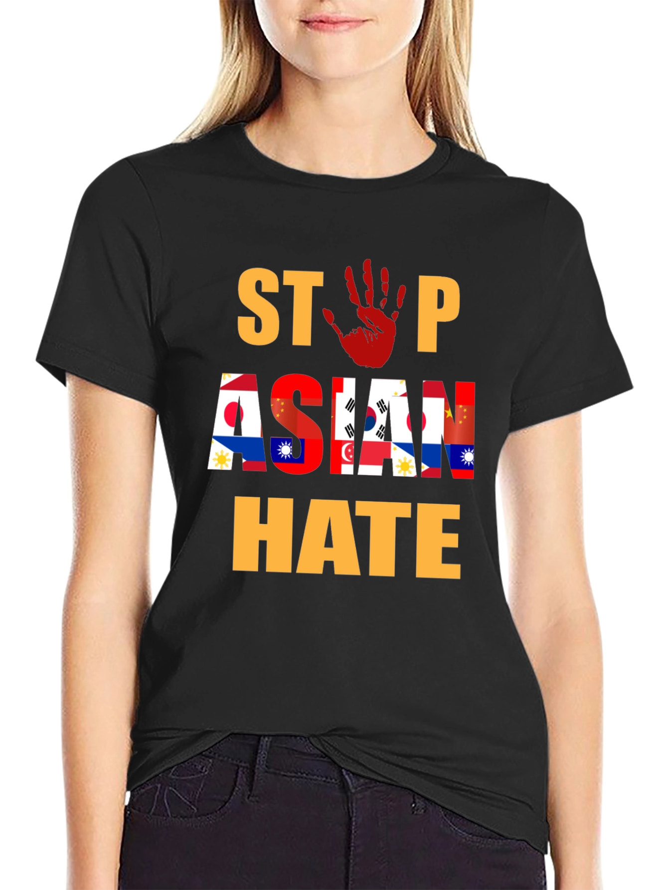 Stop Asian Hate T-Shirt - Equality & Awareness