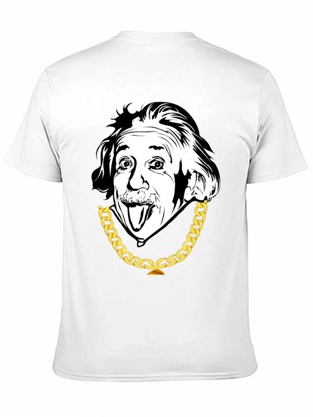 Einstein Graphic T-Shirt - Black Cotton Tee