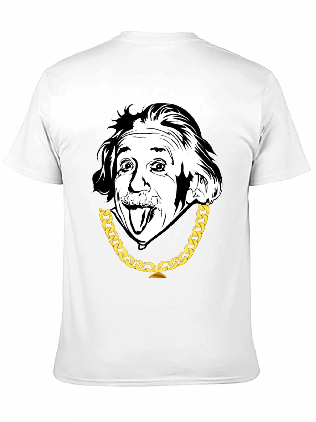 Einstein Graphic T-Shirt - Black Cotton Tee