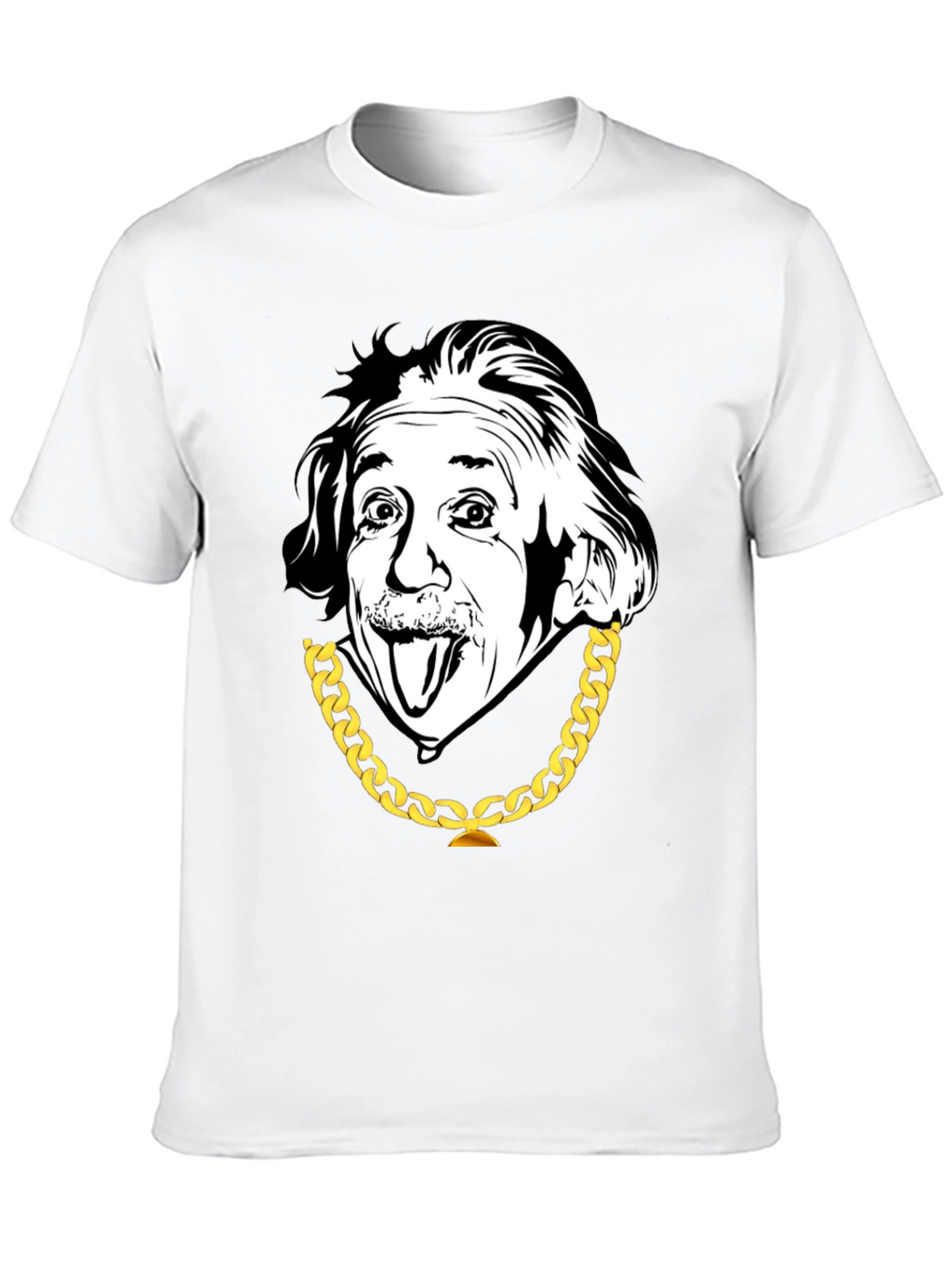 Einstein Graphic T-Shirt - Black Cotton Tee