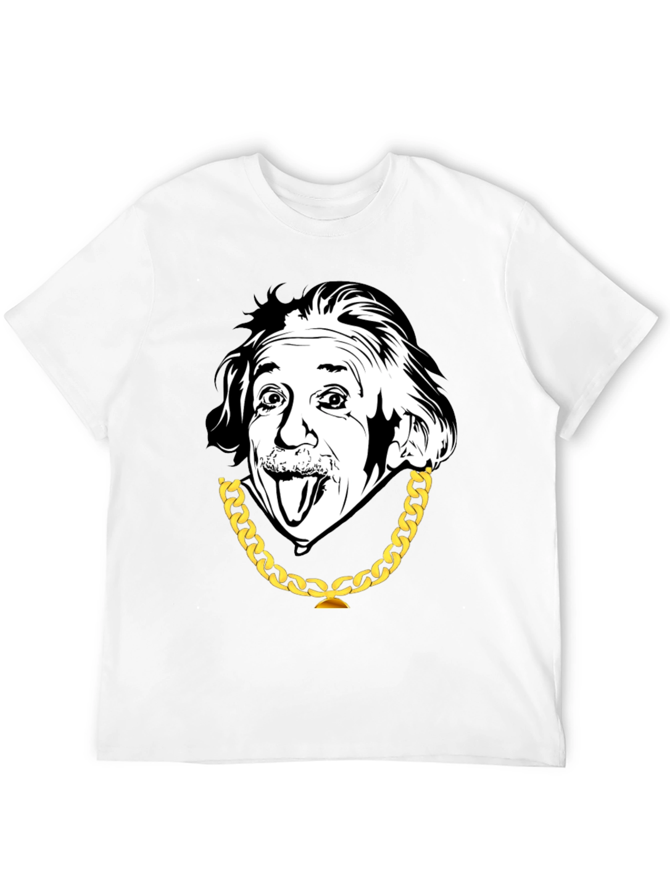 Einstein Graphic T-Shirt - Black Cotton Tee