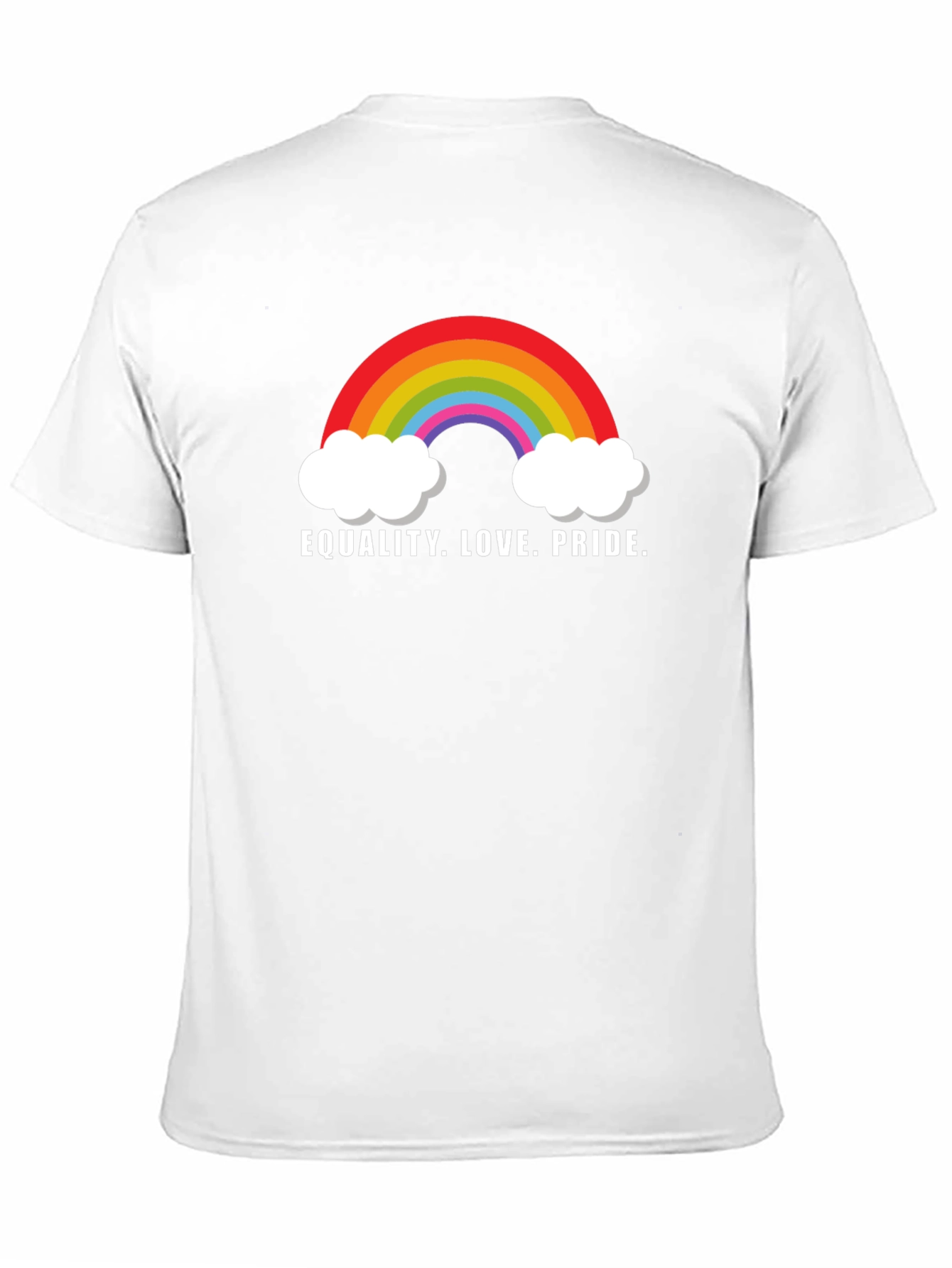 Equality Love Pride Rainbow Graphic Tee