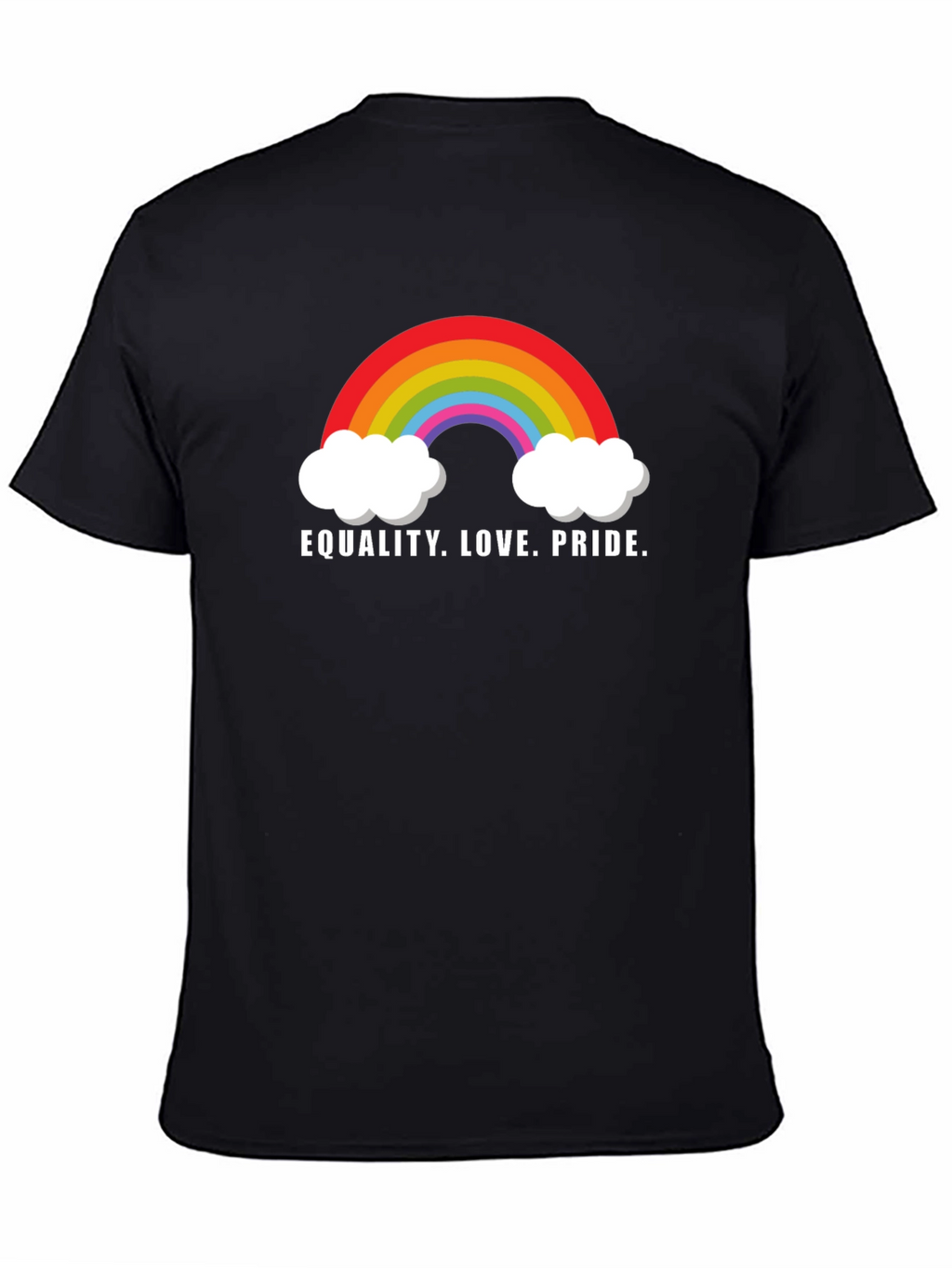 Equality Love Pride Rainbow Graphic Tee