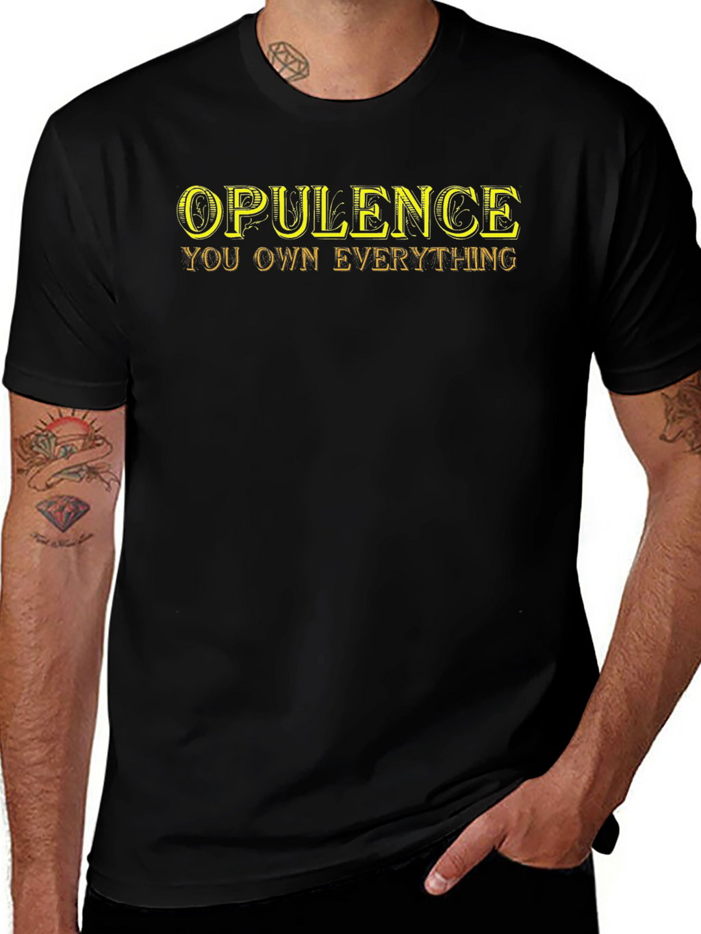Opulence You Own Everything T-Shirt - Black