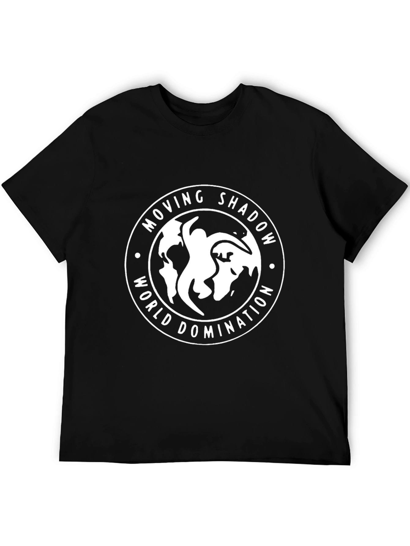 Moving Shadow World Domination Black T-Shirt