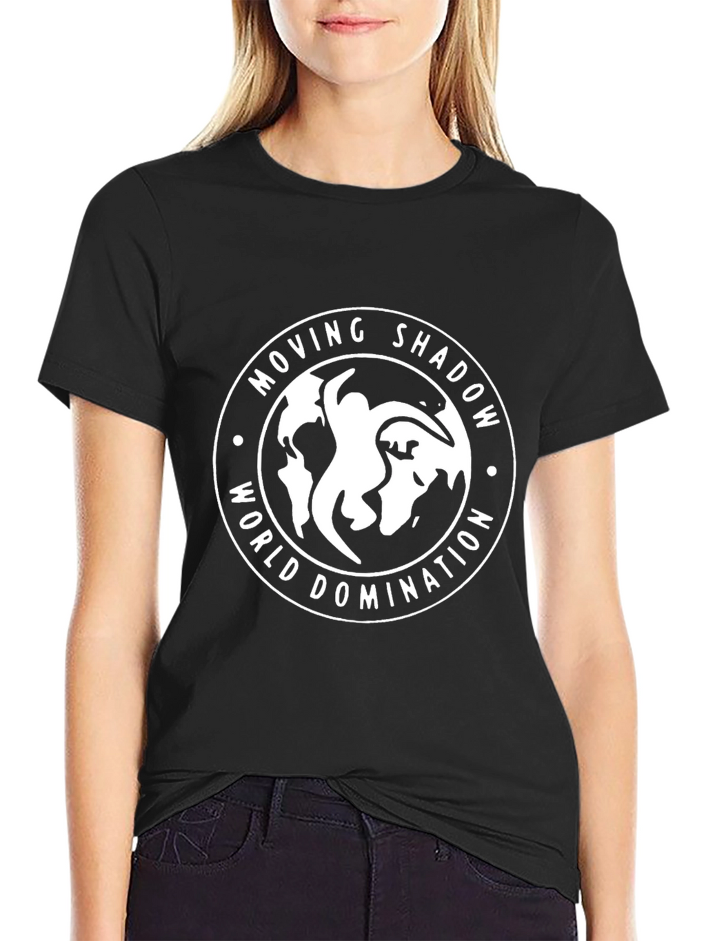 Moving Shadow World Domination Black T-Shirt