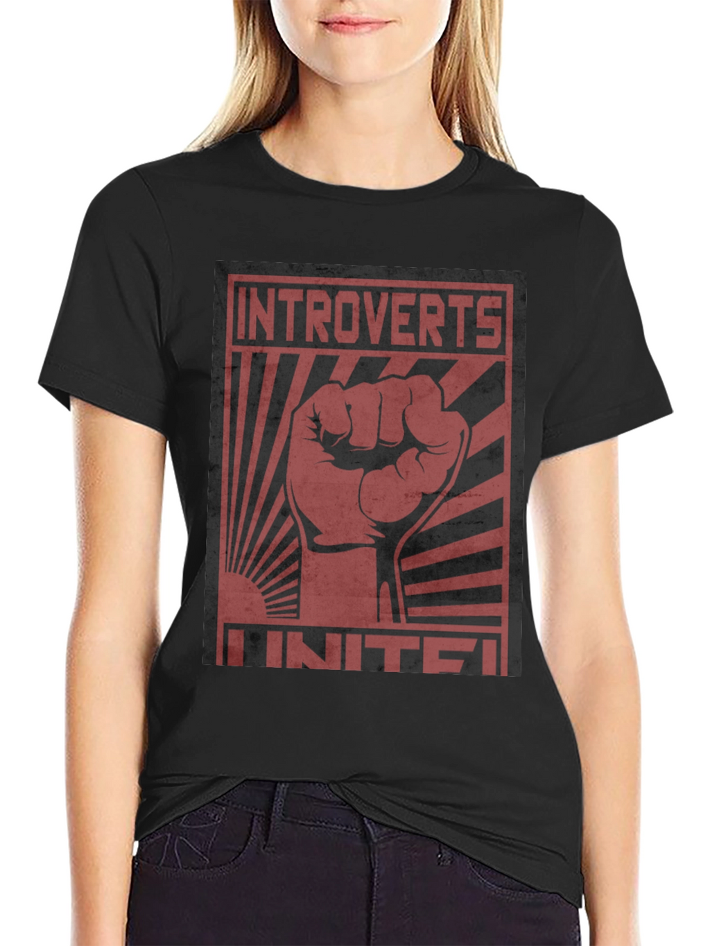 Introverts United Graphic T-Shirt