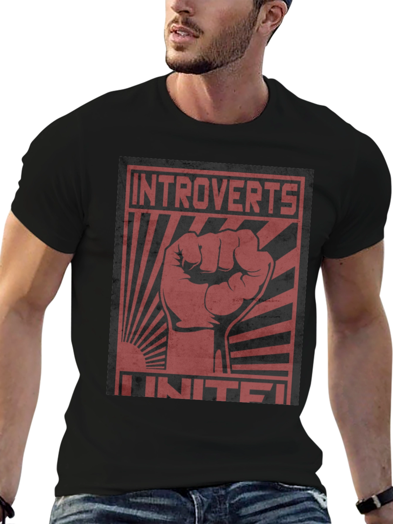 Introverts United Graphic T-Shirt