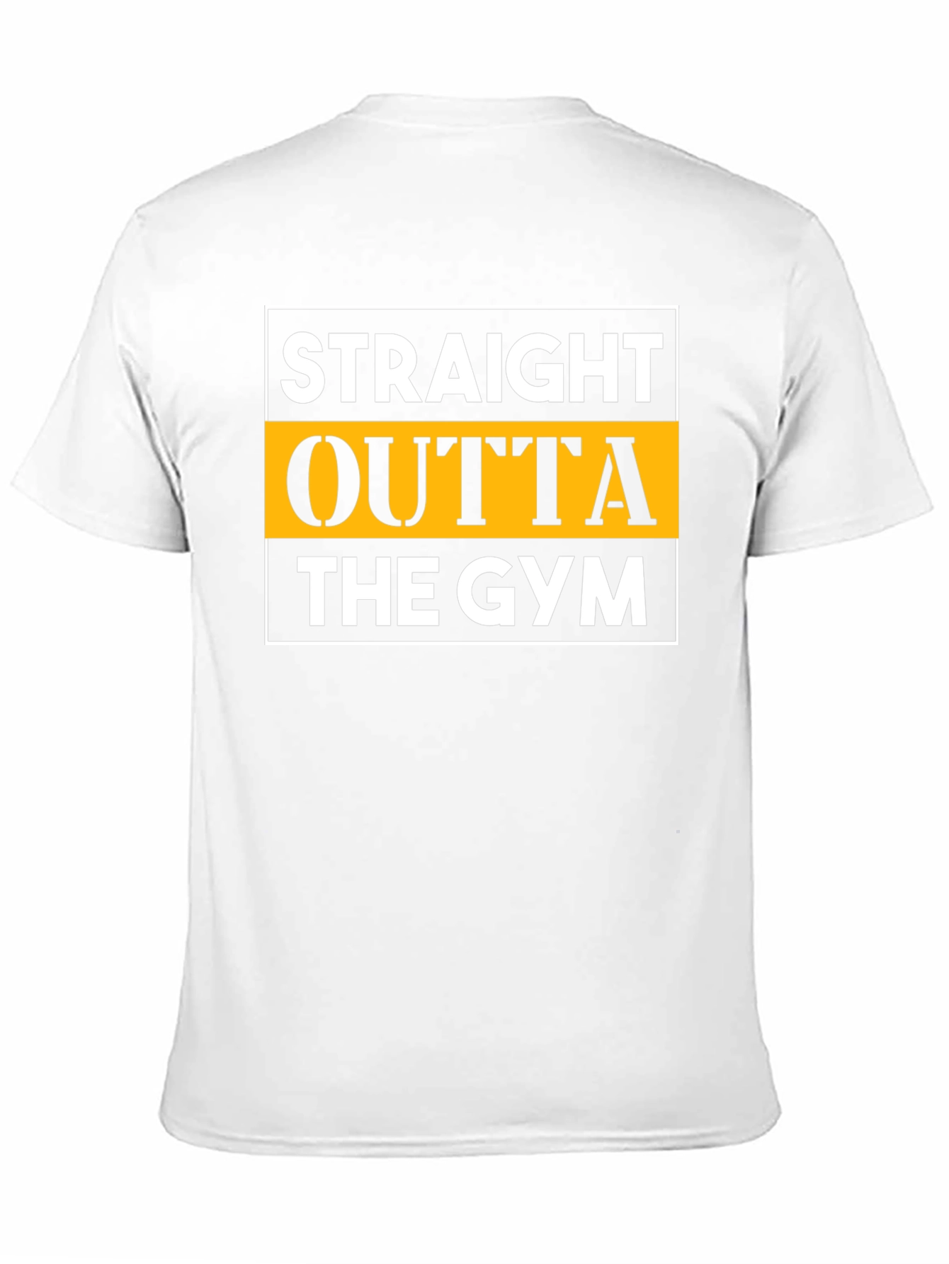 Straight Outta The Gym Black T-Shirt