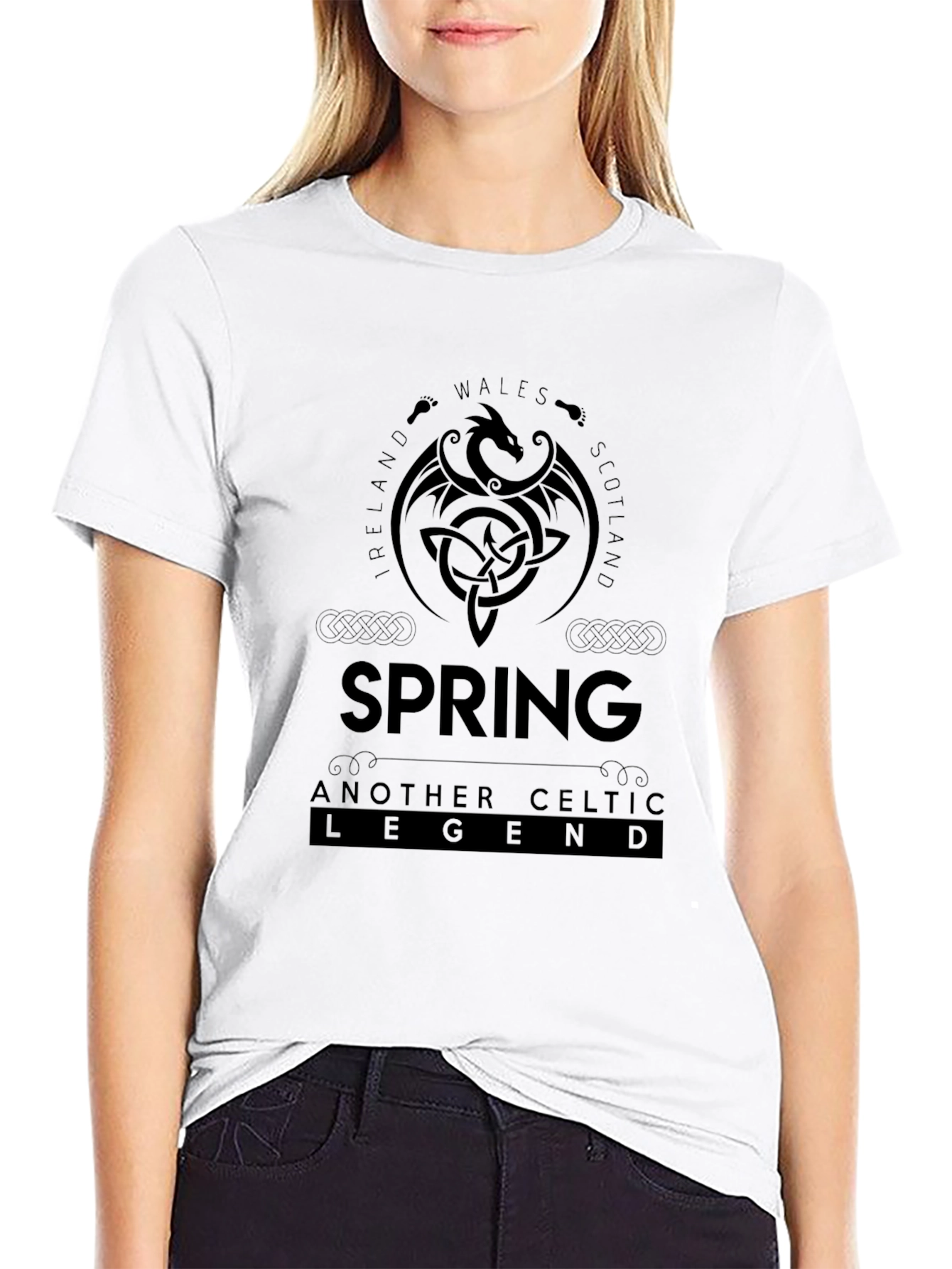 Celtic Dragon Spring Legend T-Shirt