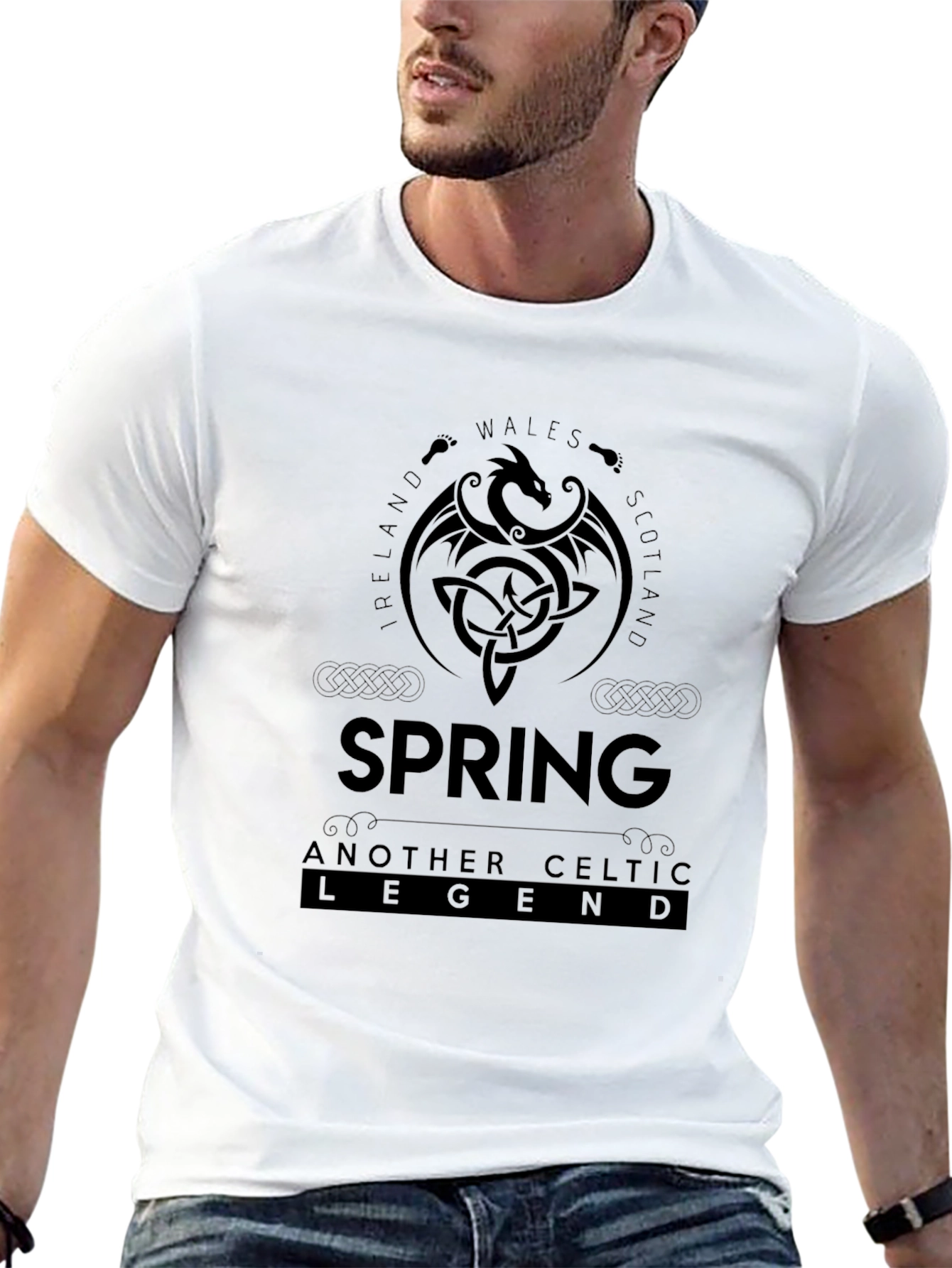 Celtic Dragon Spring Legend T-Shirt